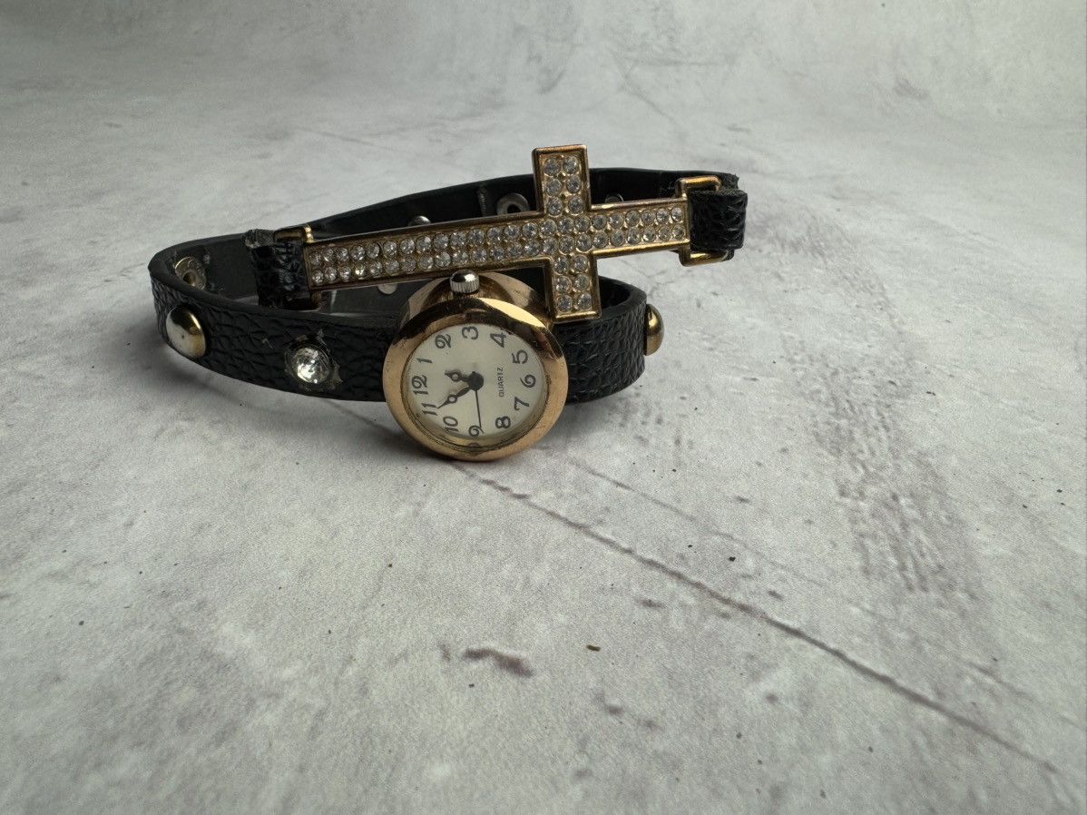 Hysteric Glamour × Vintage Vintage Futuristic Watch Braclet a Cross Size ONE SIZE - 3 Thumbnail
