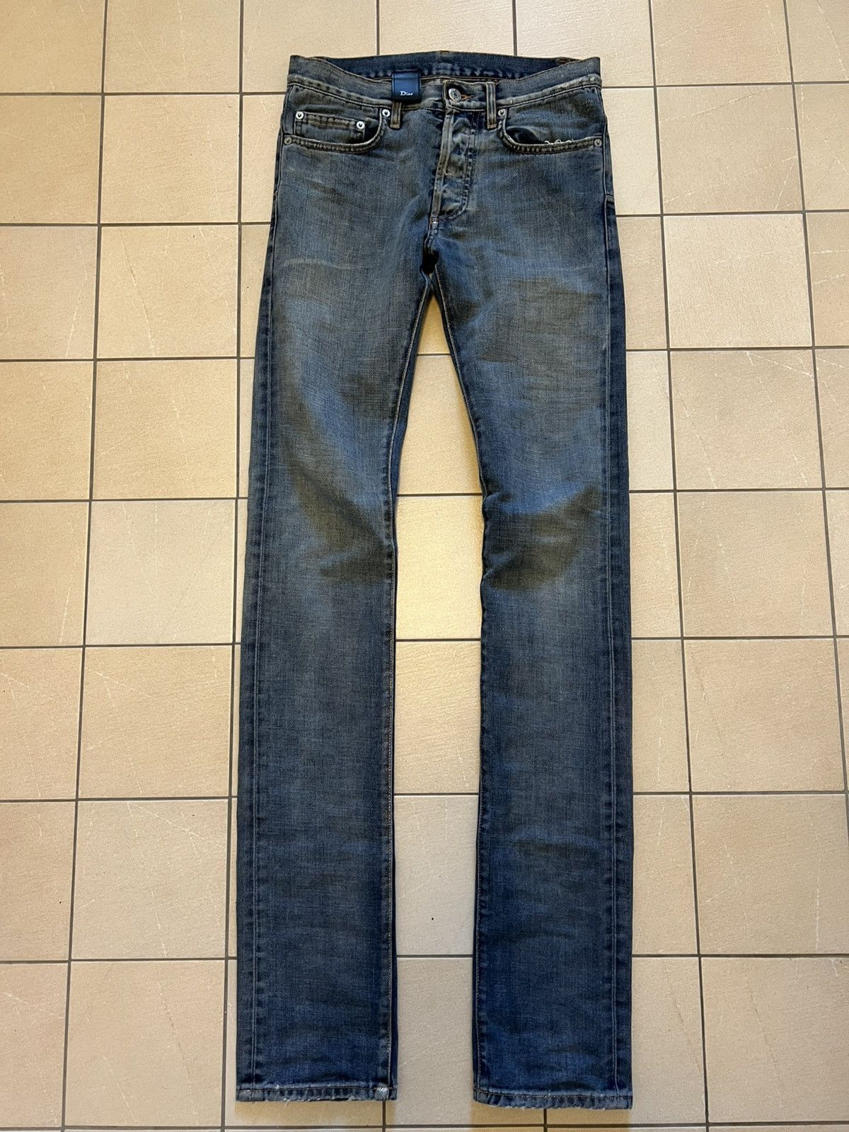 Dior Homme SS08 ストレッチ デニム ジーンズ W27 DIOR HOMME（デニム 