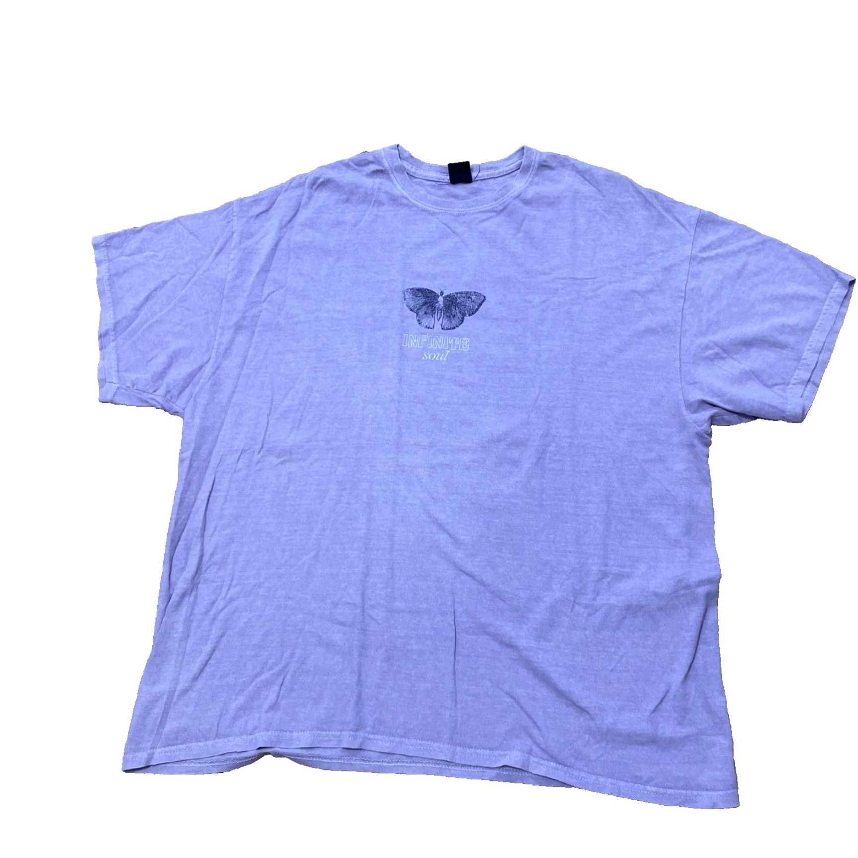 Urban Outfitters VINTAGE Urban Outfitters Shirt Men XL Purple Butterfly Rappillon Infinite Soul 48-50" Graphic Butterfly Shirt Size US XL / EU 56 / 4 - 2 Thumbnail