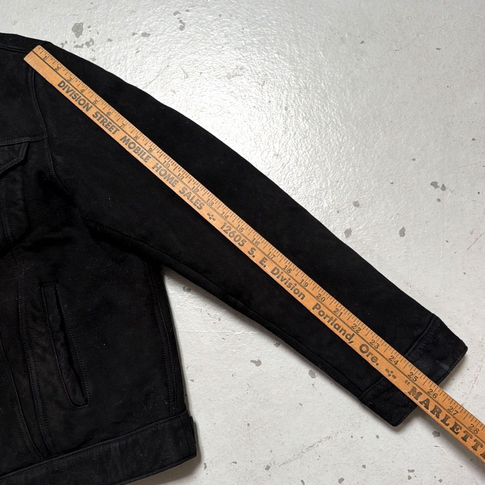 Ralph Lauren Polo Ralph Lauren Jacket XL Leather Trucker Bomber distressed Biker Workwear Vintage Mens Black Size US XL / EU 56 / 4 - 7 Thumbnail