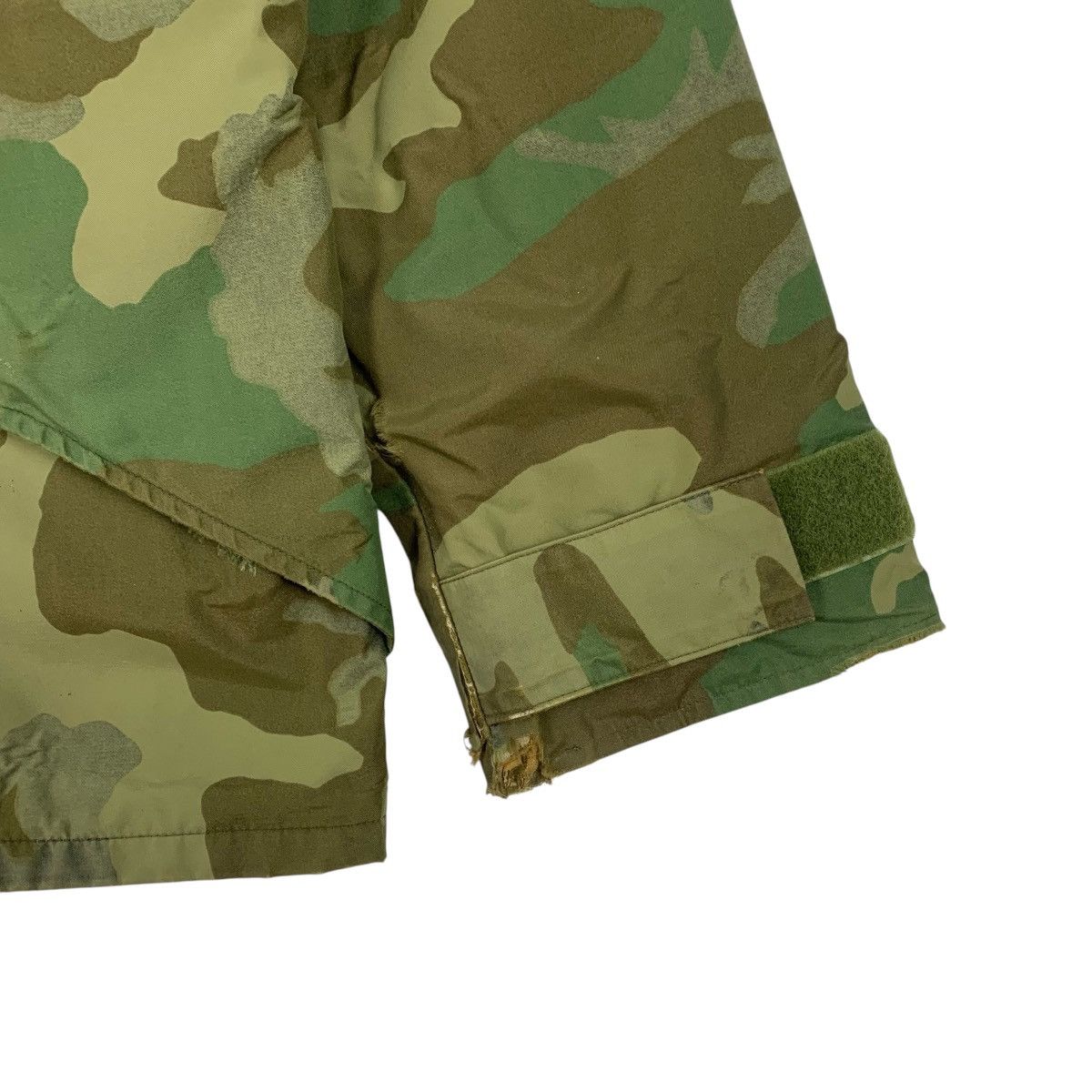 Vintage Military Camouflage Distressed Cold Wether Parka Jacket Size US L / EU 52-54 / 3 - 9 Thumbnail