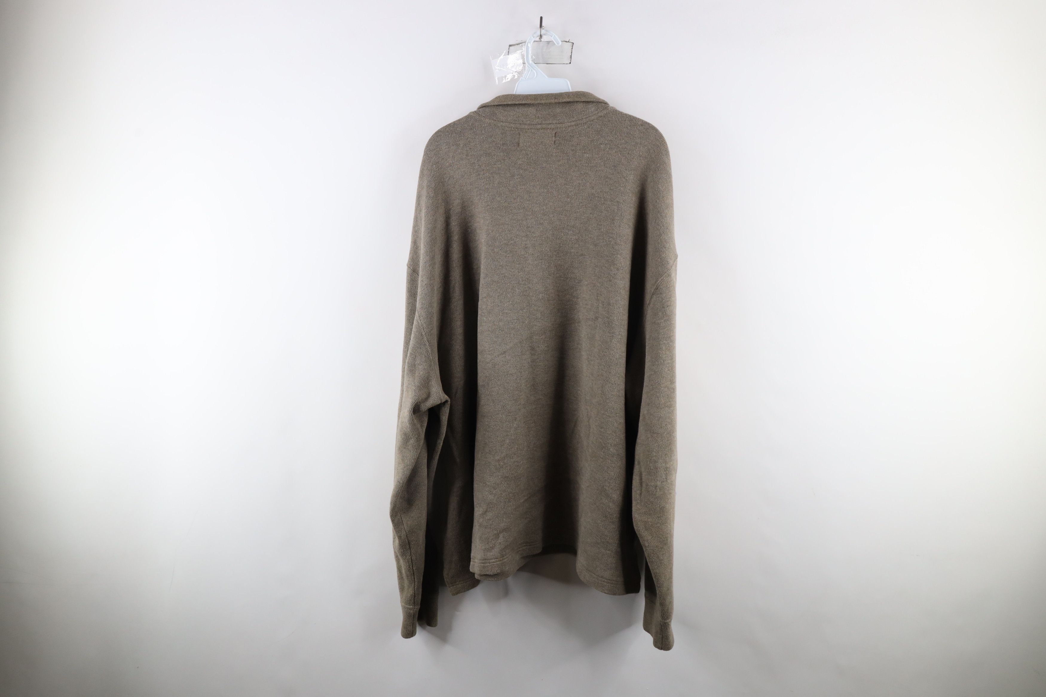 Ralph Lauren × Vintage Vintage 90s Ralph Lauren Knit Half Zip Pullover Sweater Size US XXL / EU 58 / 5 - 9 Thumbnail