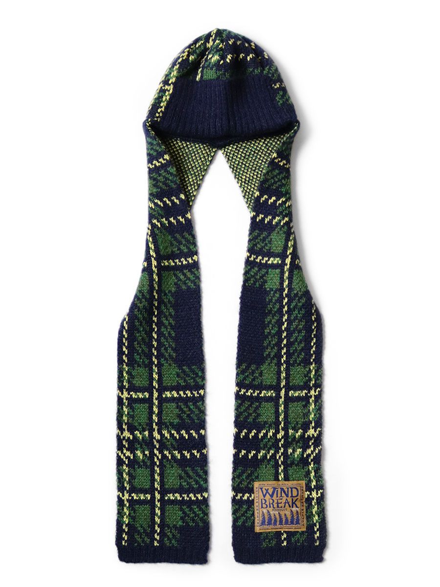 Kapital Kapital 5G Wool Tartan Check Gale CAP scarf Size ONE SIZE - 1 Preview