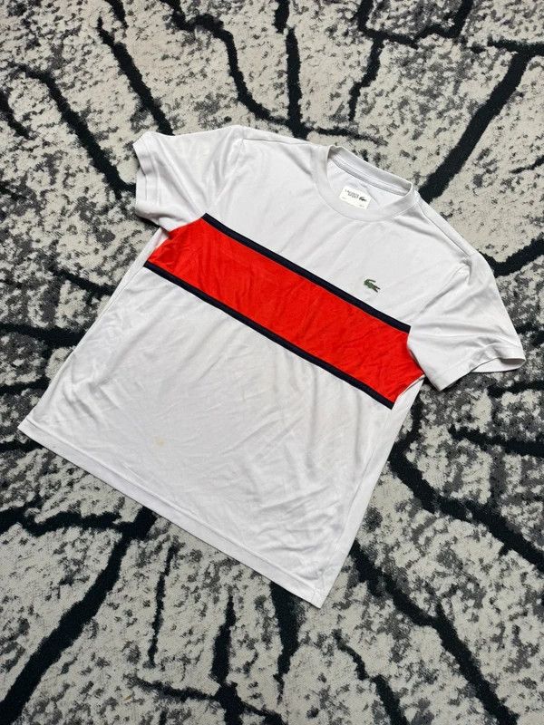 Lacoste Lacoste sports shirt gray orange M Size US M / EU 48-50 / 2 - 2 Thumbnail