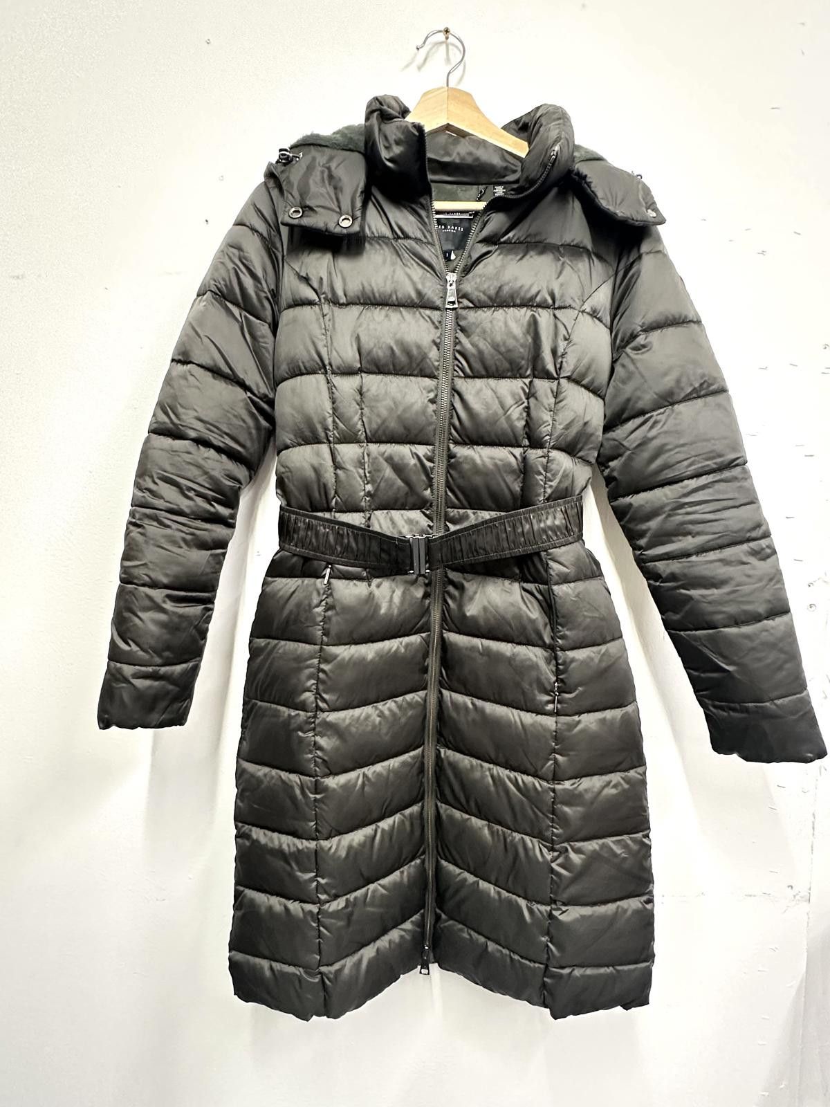 Ted Baker Ted Baker Women's Long Puffer Coat with Belt Size M / US 6-8 / IT 42-44 - 1 Thumbnail