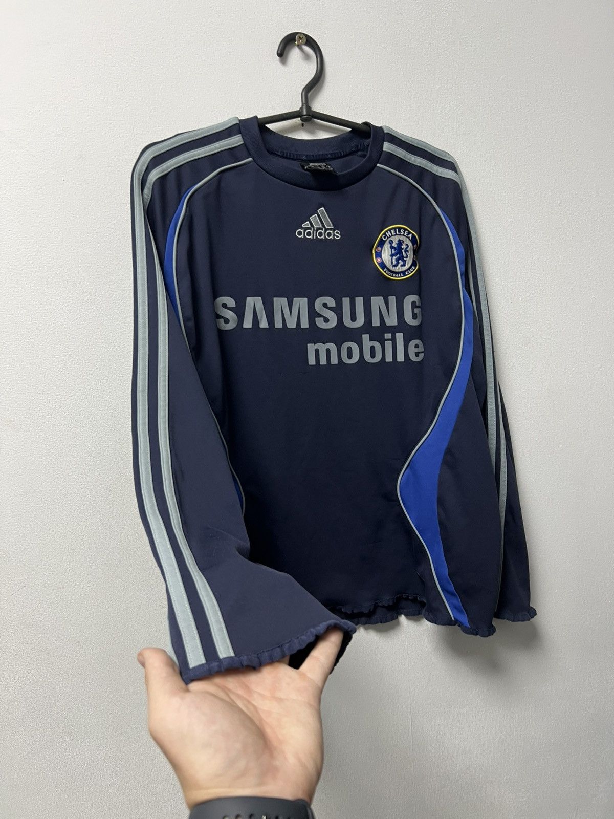 Adidas Vintage Adidas Chelsea Training Football Jacket Size US L / EU 52-54 / 3 - 8 Thumbnail