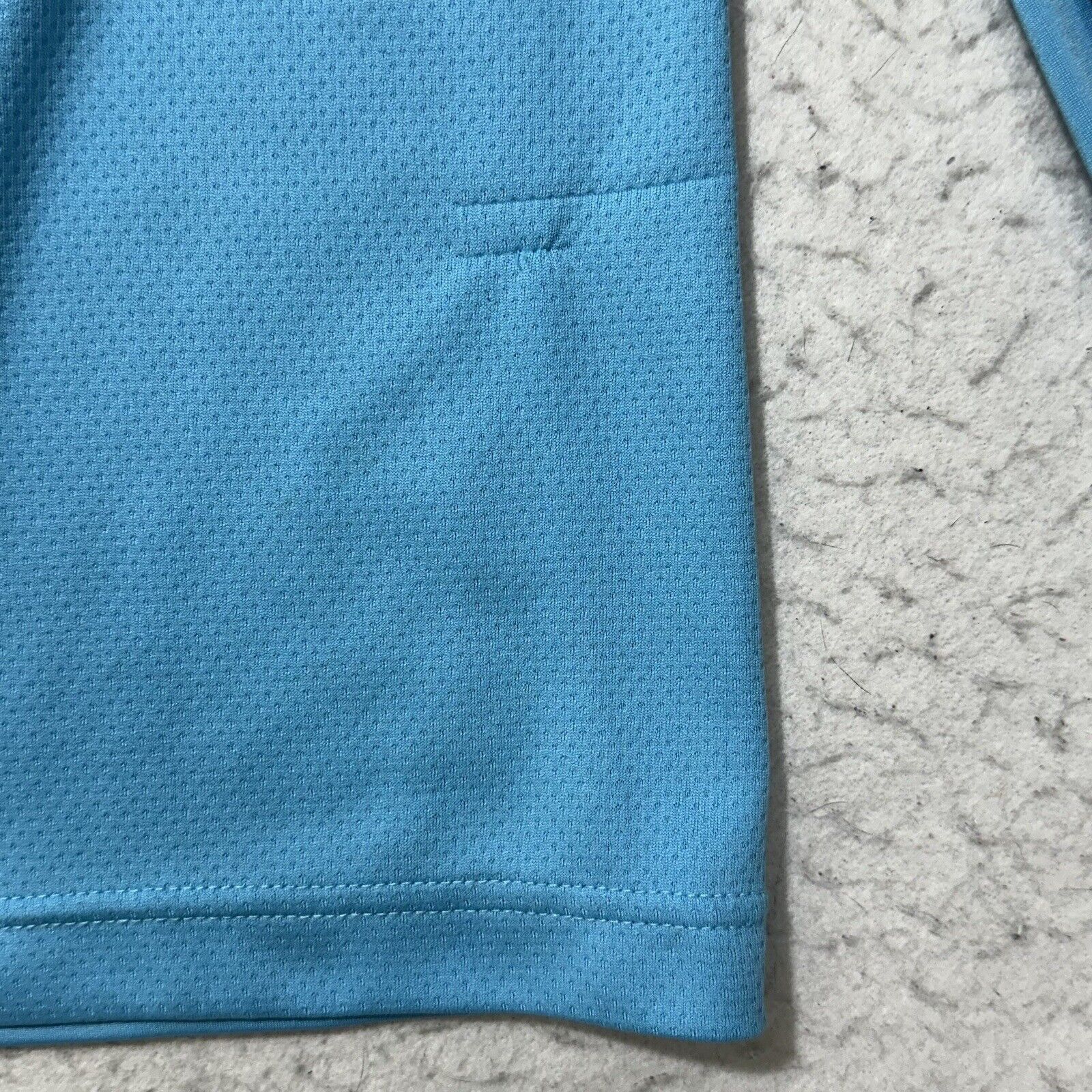Other Habit XL Light Blue 1/4 Zip Long Sleeve Sweatshirt Pullover Size US XL / EU 56 / 4 - 14 Thumbnail