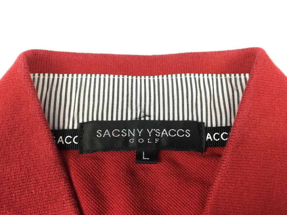 Japanese Brand Saccsny Y’saccs Golf Yohji Yamamoto Single Pocket Polo Tee Size US L / EU 52-54 / 3 - 6 Thumbnail