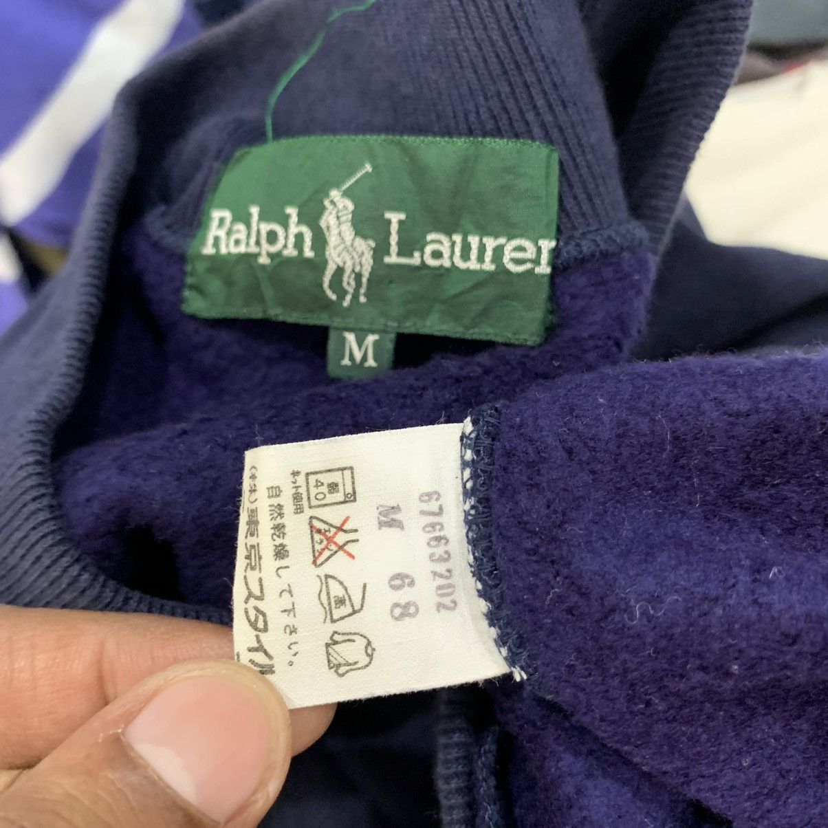 Polo Ralph Lauren Polo Ralph Lauren Varsity Jacket Navy Size M Size US M / EU 48-50 / 2 - 6 Thumbnail