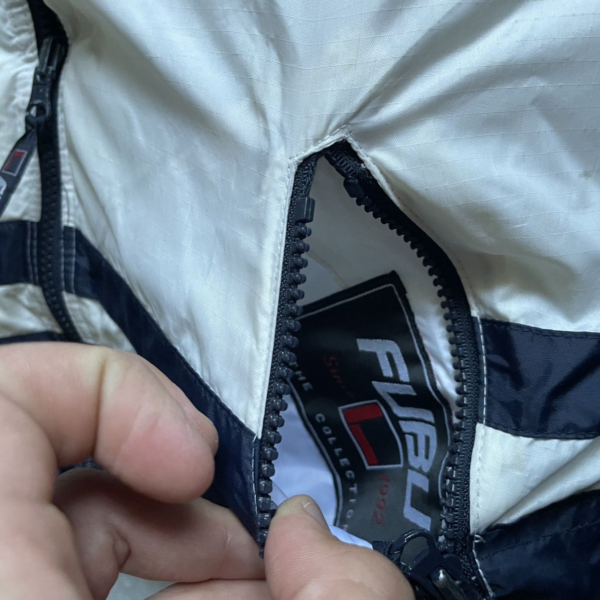 Fubu Vintage 90s Fubu Puff Down Jacket Y2K bomber jnco rap eminem Size US XS / EU 42 / 0 - 5 Thumbnail