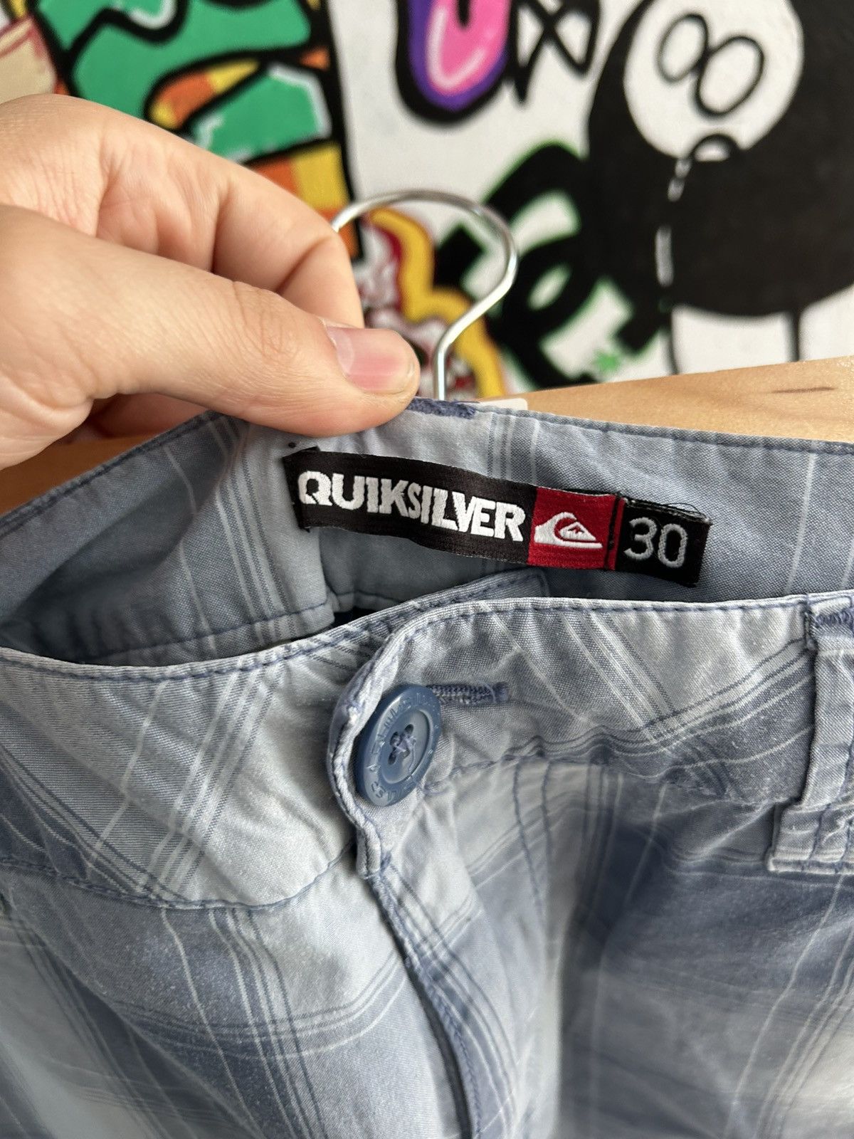 Quiksilver Quicksilver Striped Cargo Shorts Size US 32 / EU 48 - 4 Thumbnail