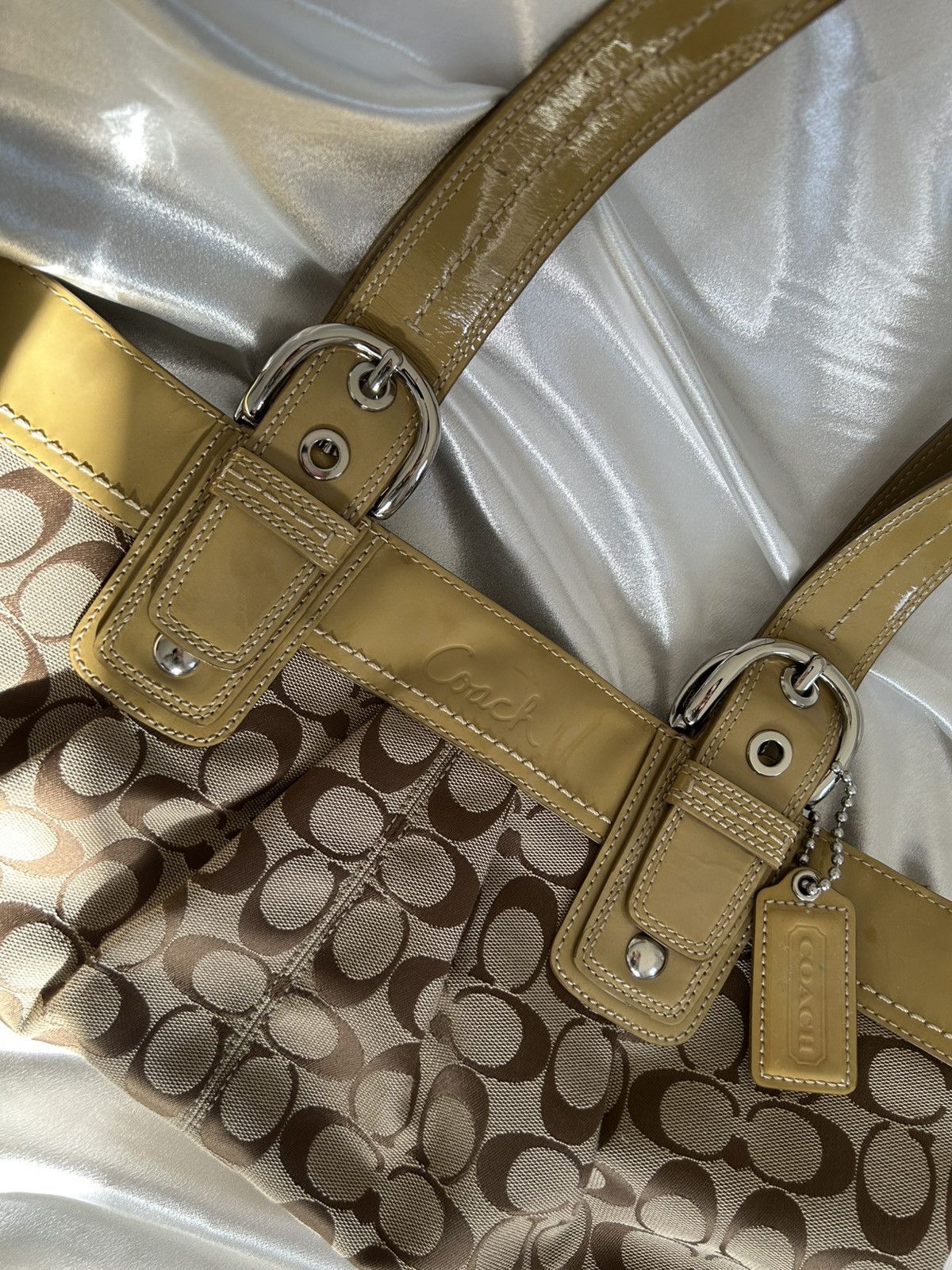 Coach Authentic Coach Soho Pleated Signature Hobo Bag Size ONE SIZE - 2 Thumbnail