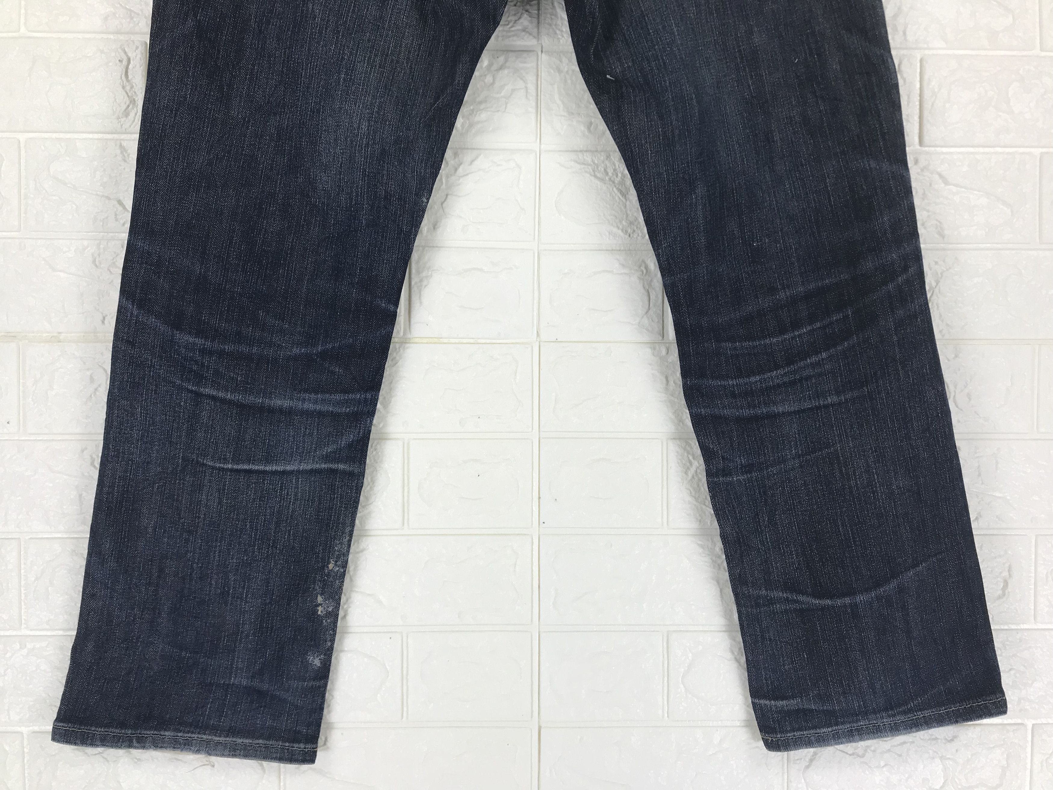 Edwin Vintage Edwin 503 Japanese Blue Ripped Jeans Size US 31 - 8 Thumbnail