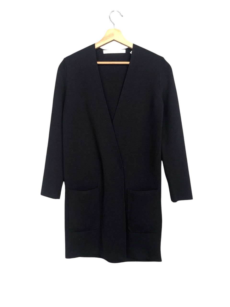 Lemaire × Uniqlo Uniqlo x Lemaire No Collar Long Cardigan Wool Coat Jacket Size S / US 4 / IT 40 - 1 Thumbnail