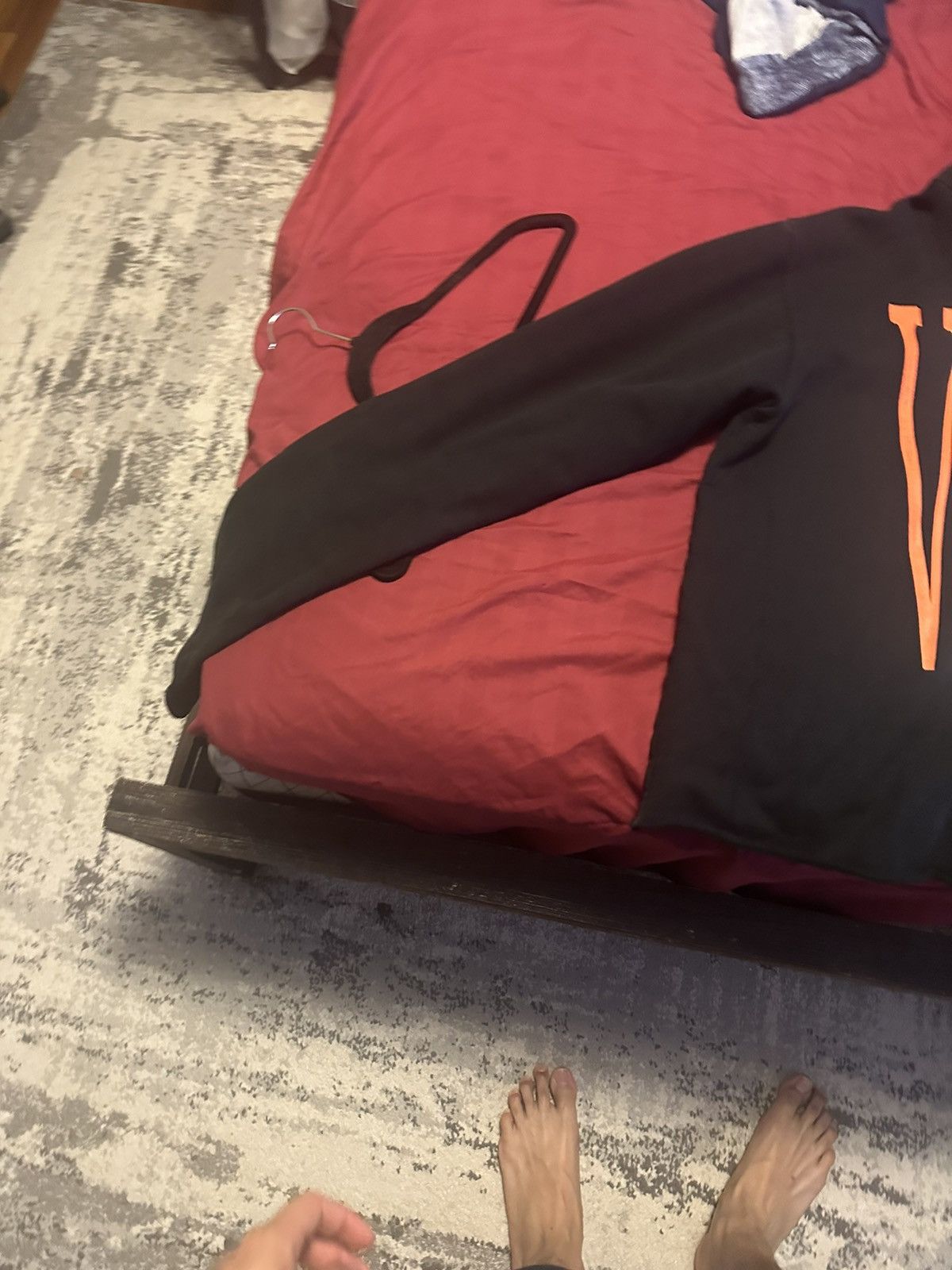 Vlone OG Reversible Vlone Hoodie/Nike Collab Size US XL / EU 56 / 4 - 2 Thumbnail