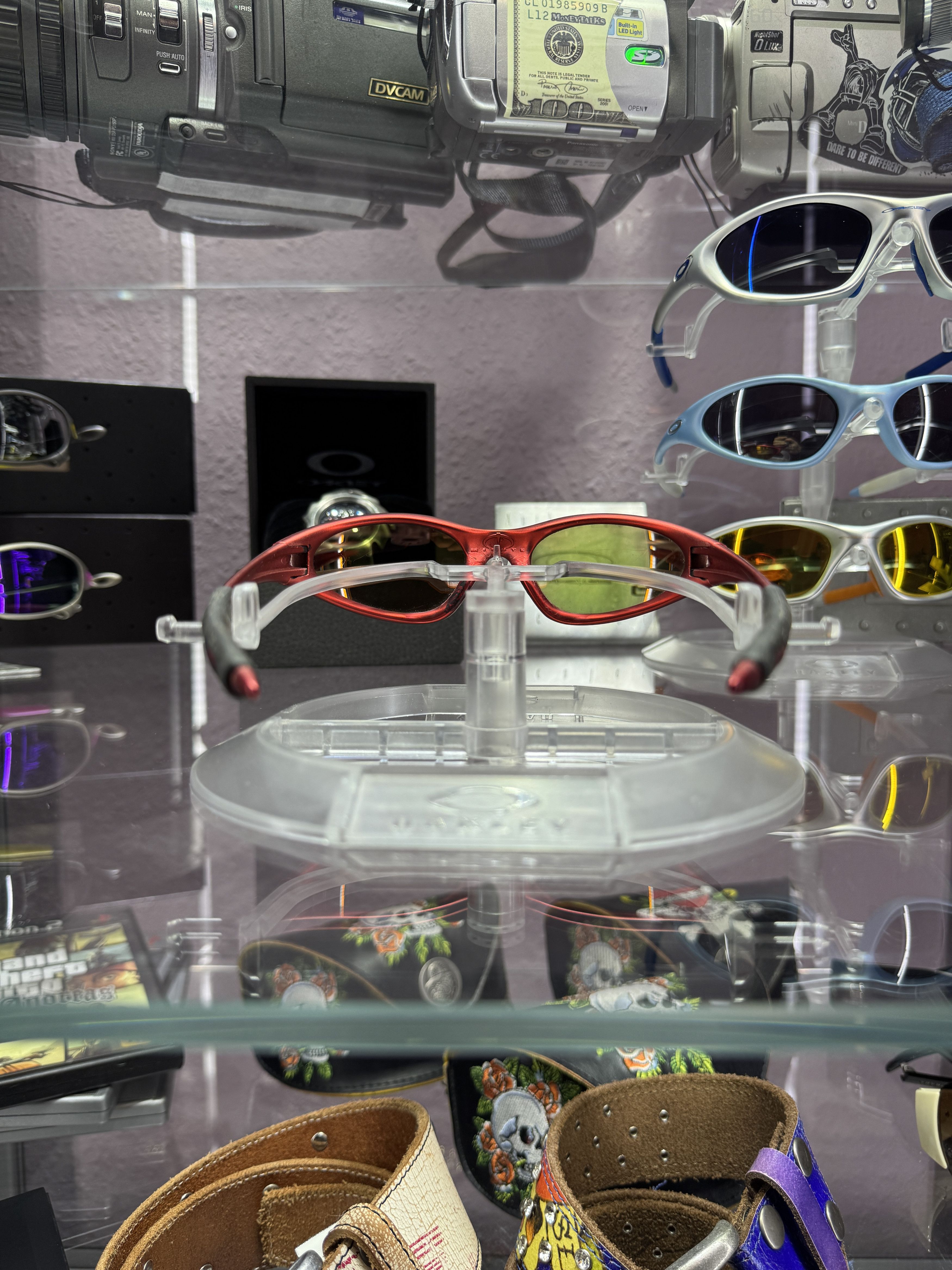 Oakley Oakley FMJ Red Iridium Sunglasses Size ONE SIZE - 4 Thumbnail