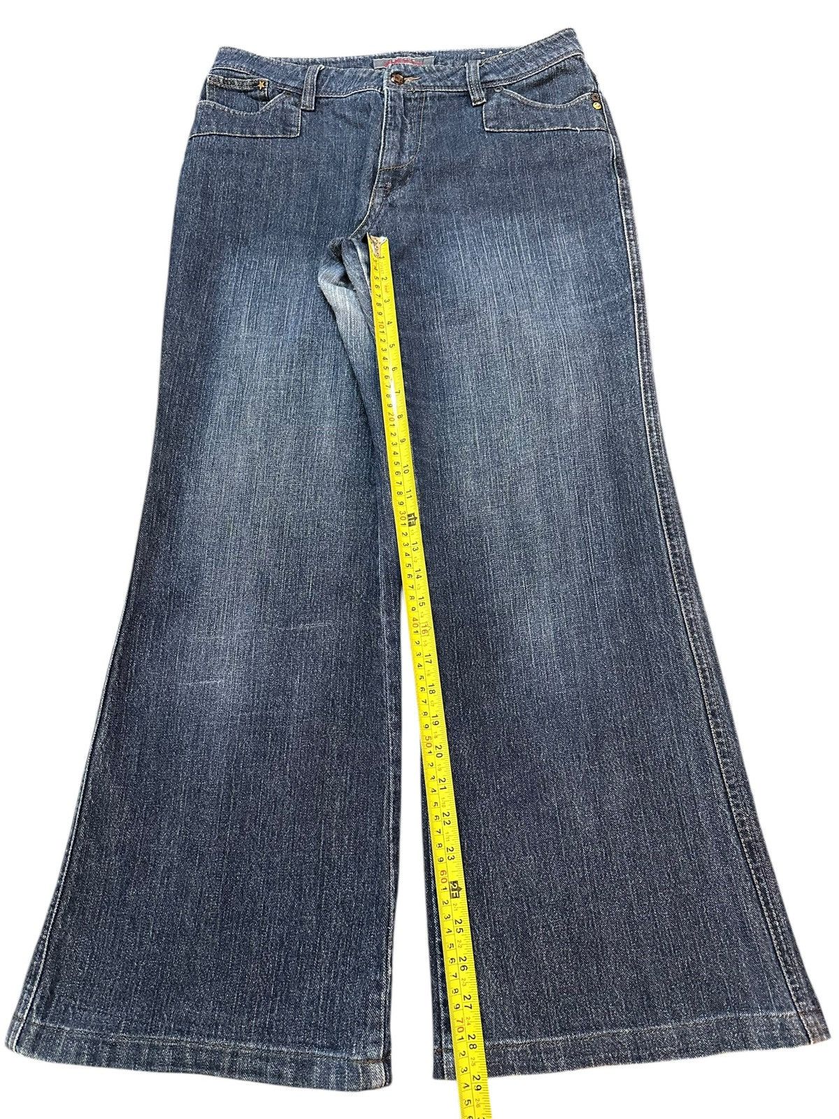 Hypebeast Vintage Japanese Brand Blue Faded Wash Style Baggy Jeans Size US 32 / EU 48 - 13 Thumbnail