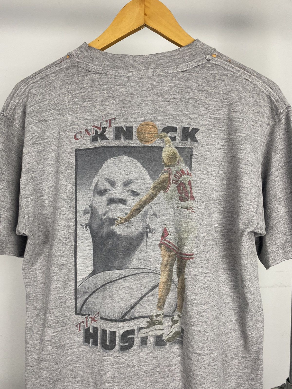 Converse × NBA × Vintage Vtg90’s Converse X Rodman Size US M / EU 48-50 / 2 - 2 Thumbnail