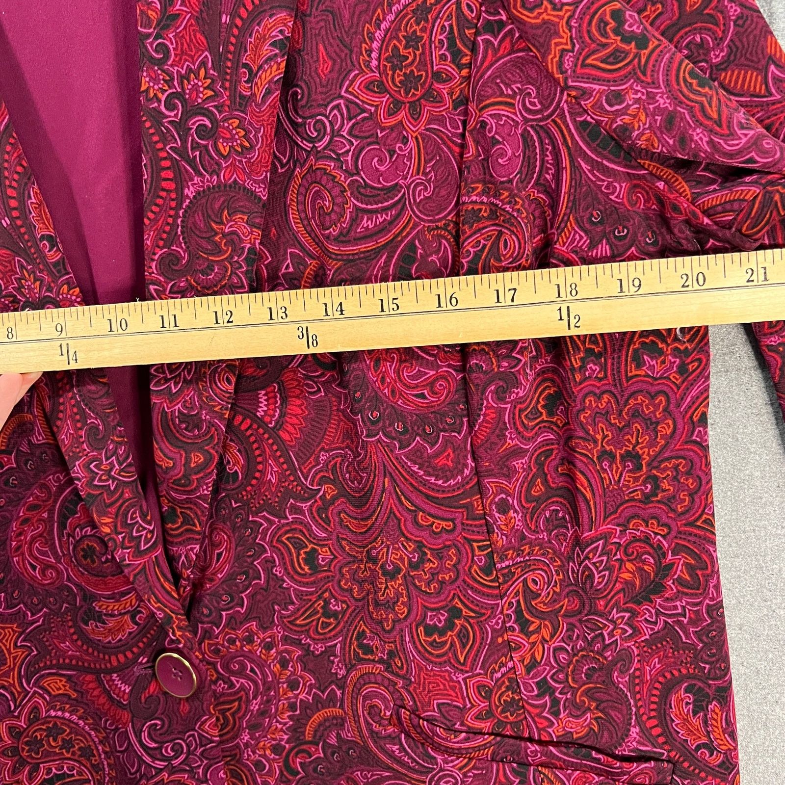 Other Susan Graver Printed Regular Liquid Knit A-Line Dress Size XL / US 12-14 / IT 48-50 - 8 Thumbnail