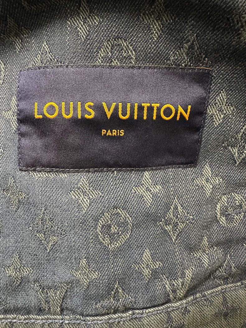 Louis Vuitton Louis Vuitton Full Logo Classic Denim Jacket 2503-Nextarrow Size US M / EU 48-50 / 2 - 3 Thumbnail