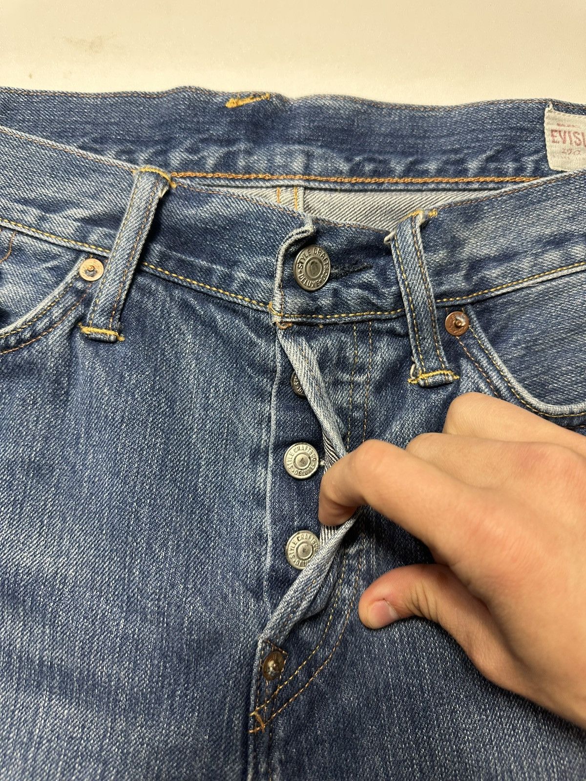 Evisu Vintage Evisu Seagull Jeans Size US 34 / EU 50 - 7 Thumbnail