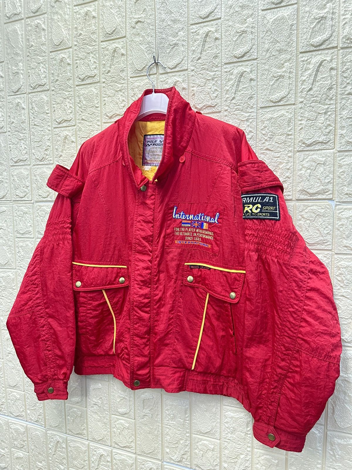 Formula 1 Vintage Pole Position Formula One Jacket MJ162 Size US L / EU 52-54 / 3 - 2 Thumbnail