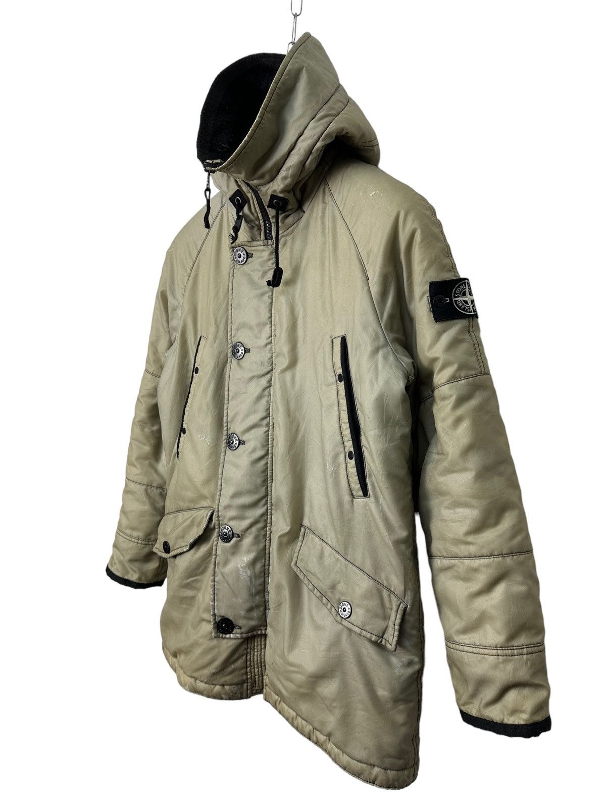 p*p様 STONE  THERMO REFLECTIVE N3B AU 2012 Stone Island Thermo Reflective Quilted Jacket