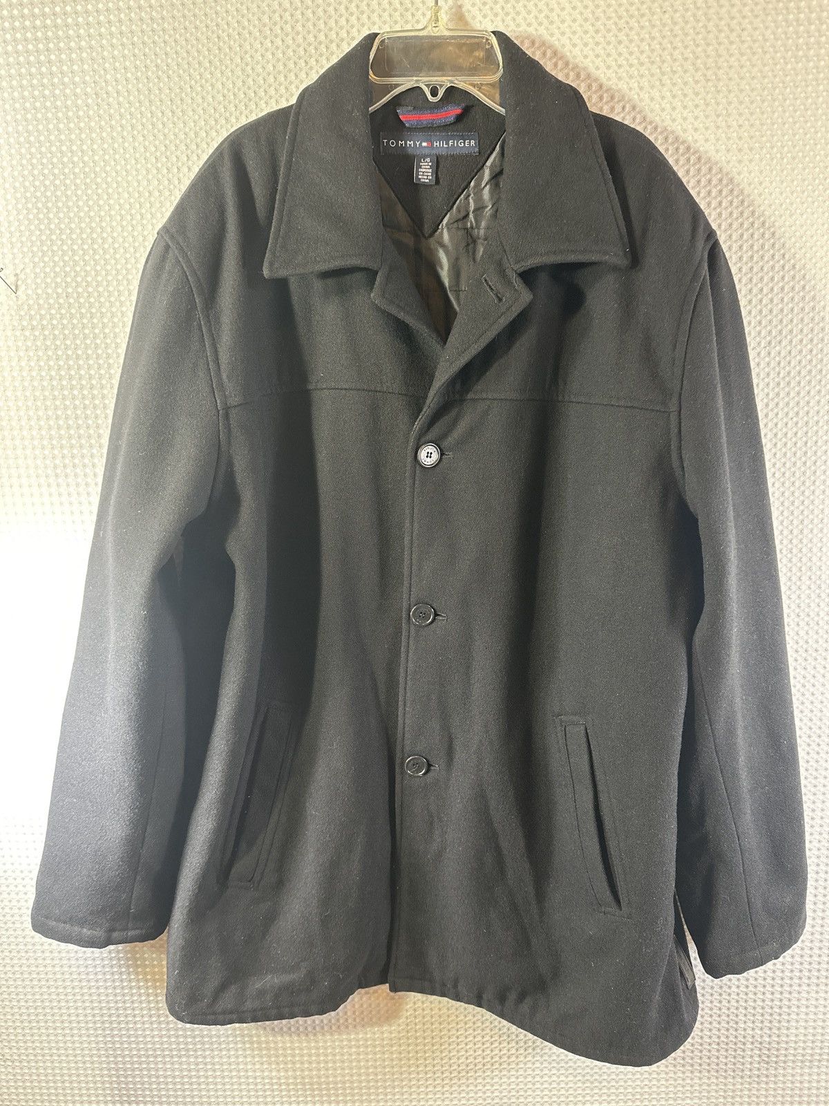 Tommy Hilfiger Tommy Hilfiger Wool Blend Peacoat Size US L / EU 52-54 / 3 - 4 Thumbnail