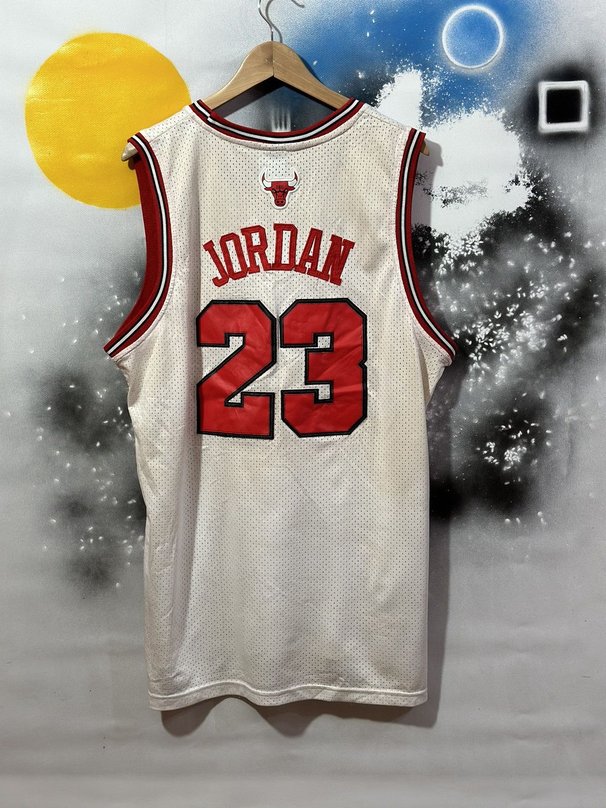 NBA × Nike × Vintage Vintage Chicago Bulls Jordan #23 Jersey Nike Team Size US XL / EU 56 / 4 - 10 Thumbnail