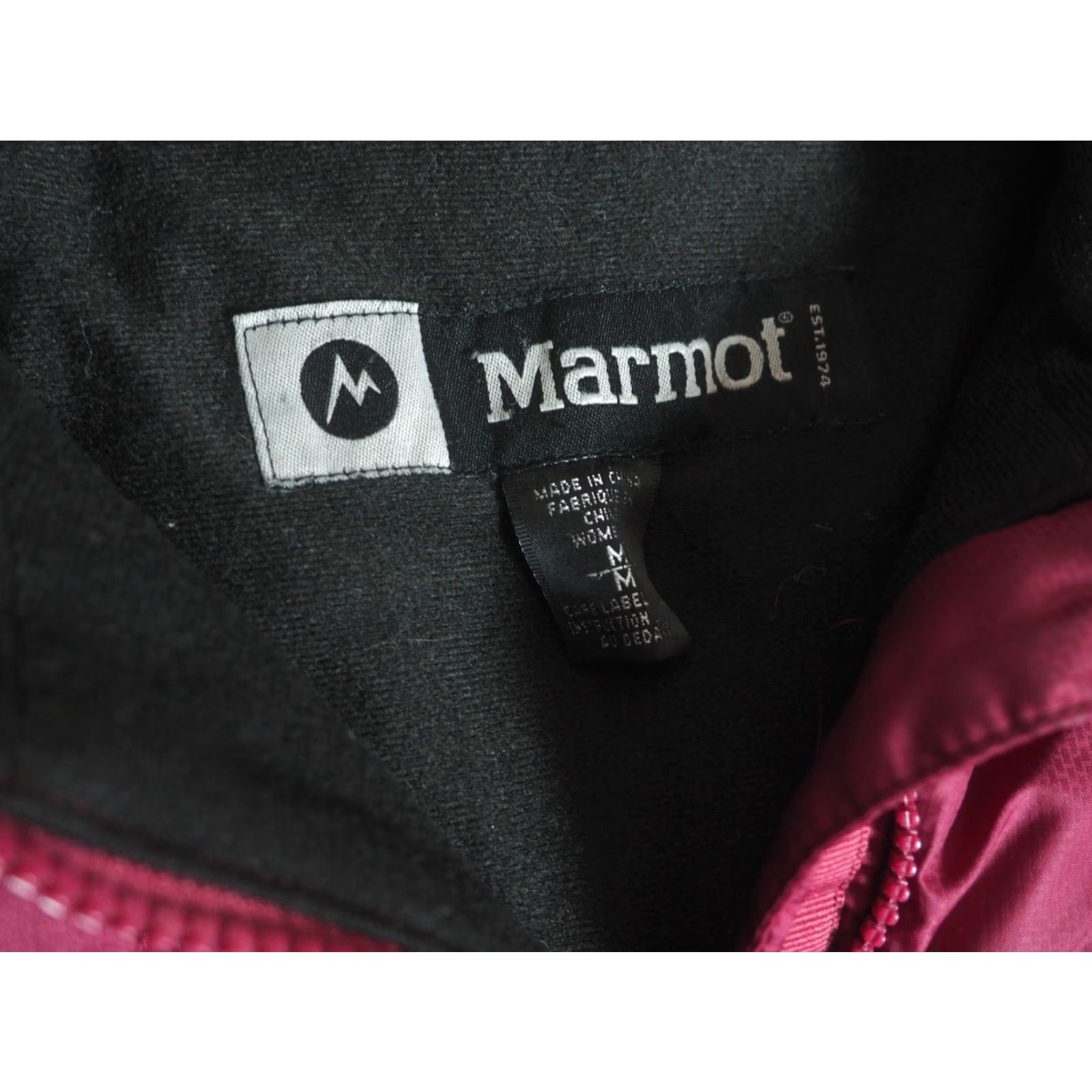 Marmot VTG Marmot Pink Zip Outdoor Puffer Jacket Womens M Size M / US 6-8 / IT 42-44 - 5 Thumbnail