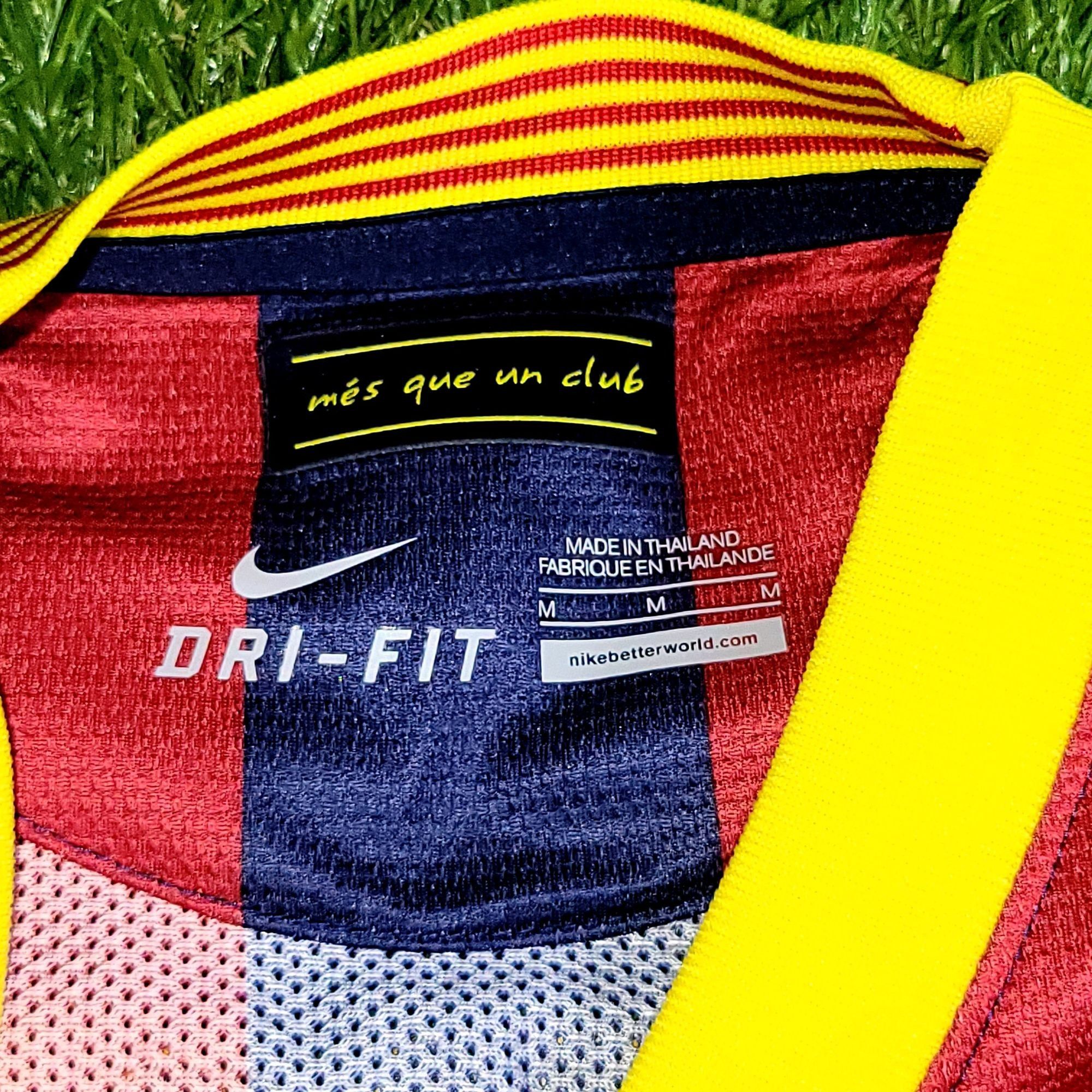 Nike Neymar Barcelona 2013 2014 PLAYER ISSUE UEFA Soccer Jersey M Size US M / EU 48-50 / 2 - 5 Thumbnail