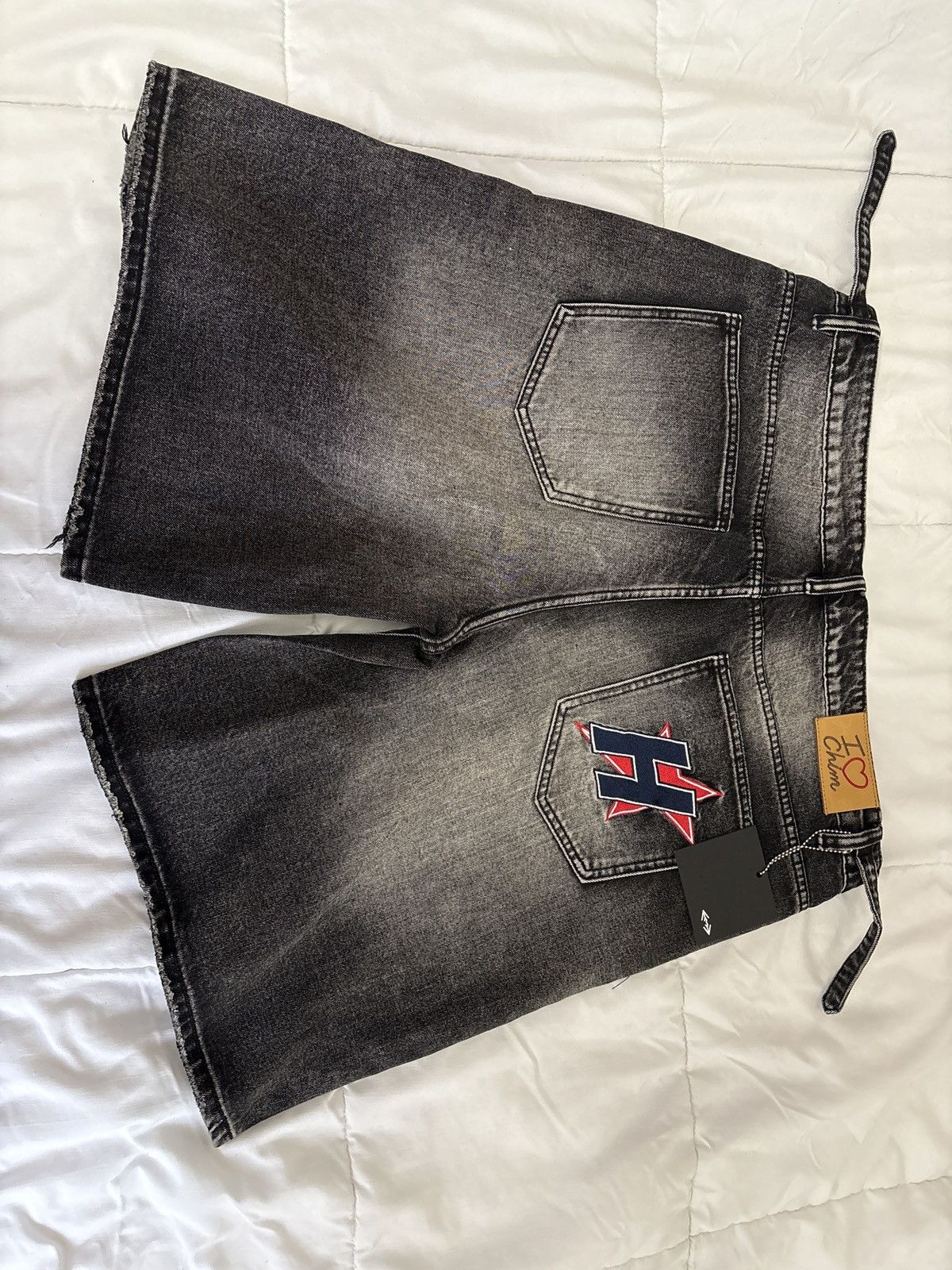 HMDD Black Crystal Jort Size US 38 / EU 54 - 2 Thumbnail