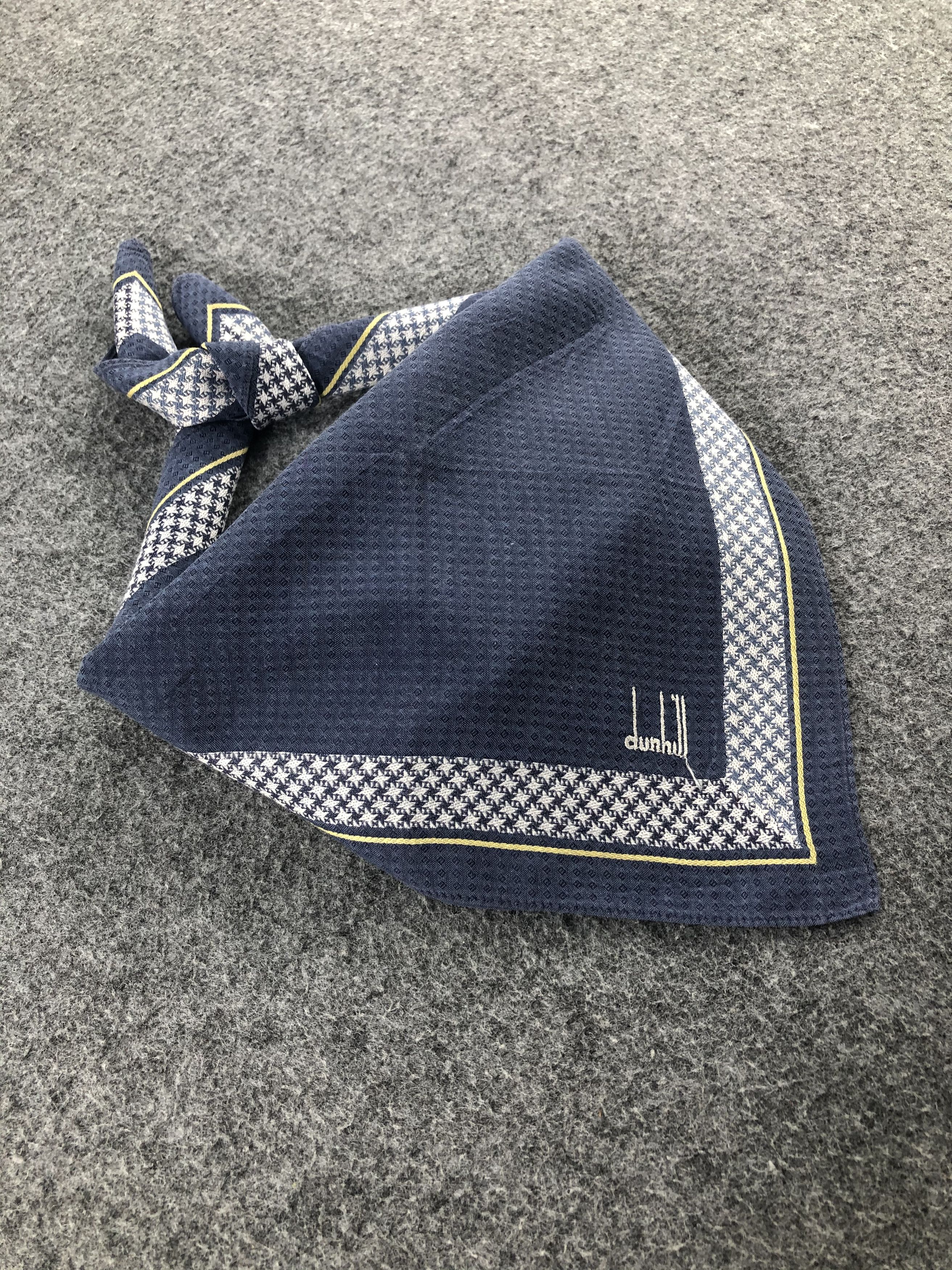 Alfred Dunhill × Vintage Alfred Dunhill Handkerchief / Bandana / Neckerchief Size ONE SIZE - 2 Thumbnail