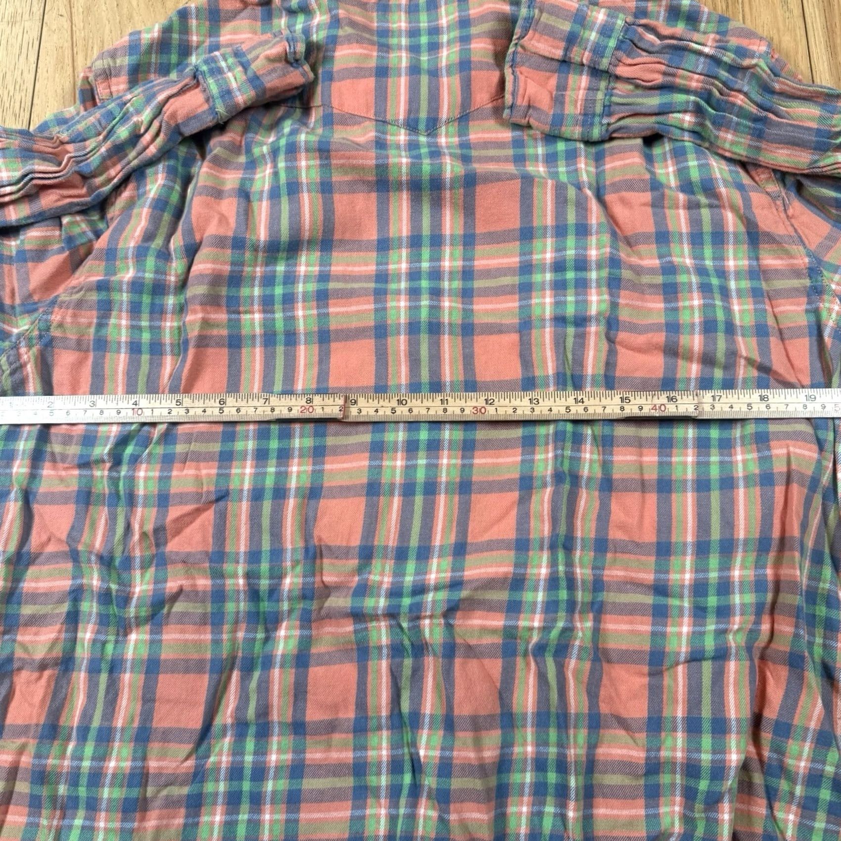 Polo Ralph Lauren Polo Ralph Lauren Mens Large Denim Supply Pearl Snap Button Flannel Shirt Size US L / EU 52-54 / 3 - 4 Thumbnail