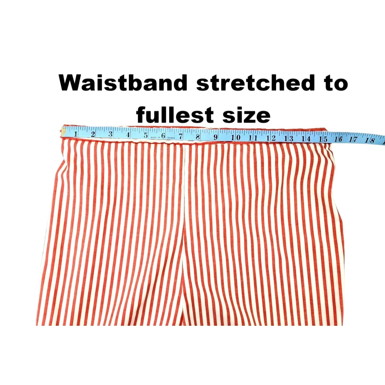 Imperial Vintage Candy Striper Uniform 1970s Red White Top Pants Hat Size S / US 4 / IT 40 - 14 Thumbnail