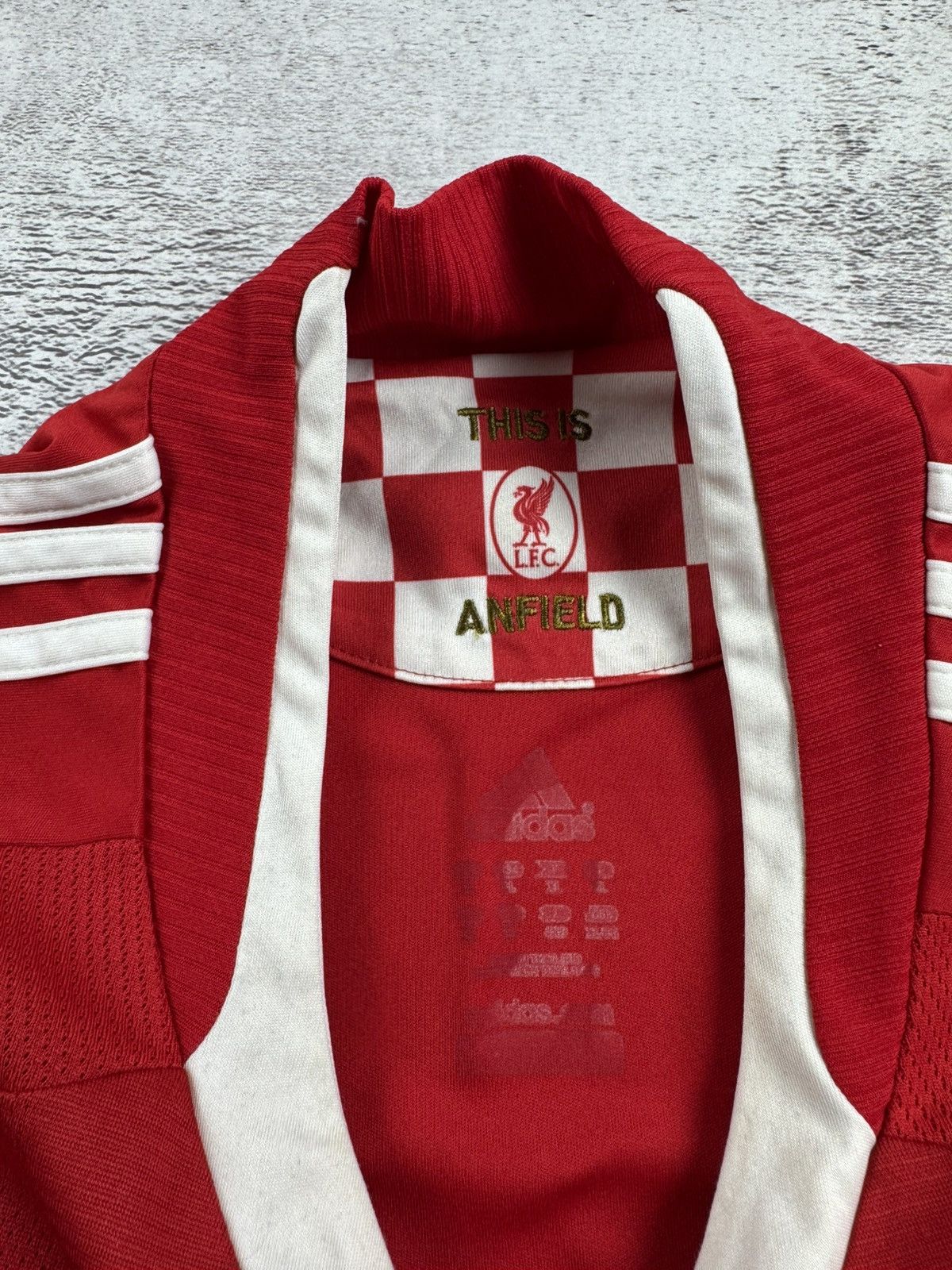 Adidas Vintage Liverpool 2008/2010 Away Football Shirt Jersey Kit Size US XL / EU 56 / 4 - 19 Thumbnail