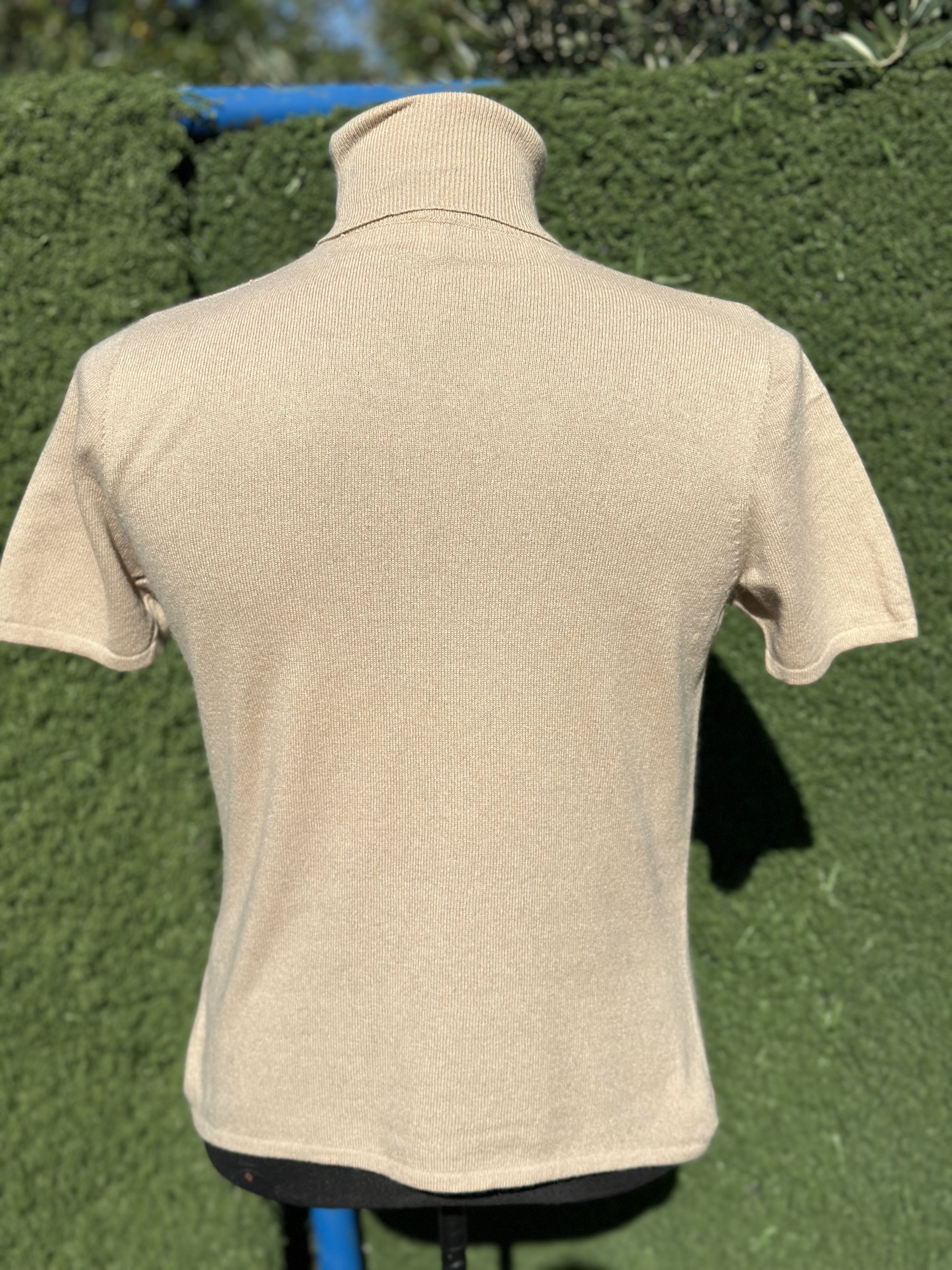 Brunello Cucinelli Cashmere Brunello Cucinelli Pullover Short Sleeve Size L XL Size L / US 10 / IT 46 - 12 Thumbnail