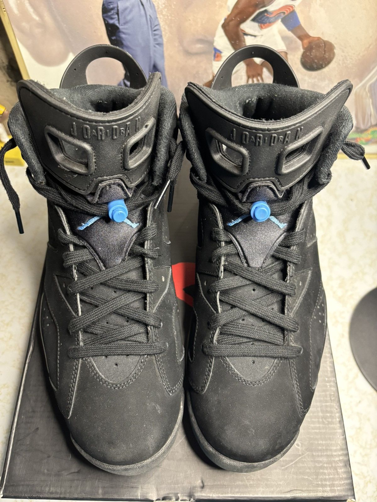 Jordan Brand Air Jordan 6 Retro UNC Size US 10 / EU 43 - 2 Thumbnail