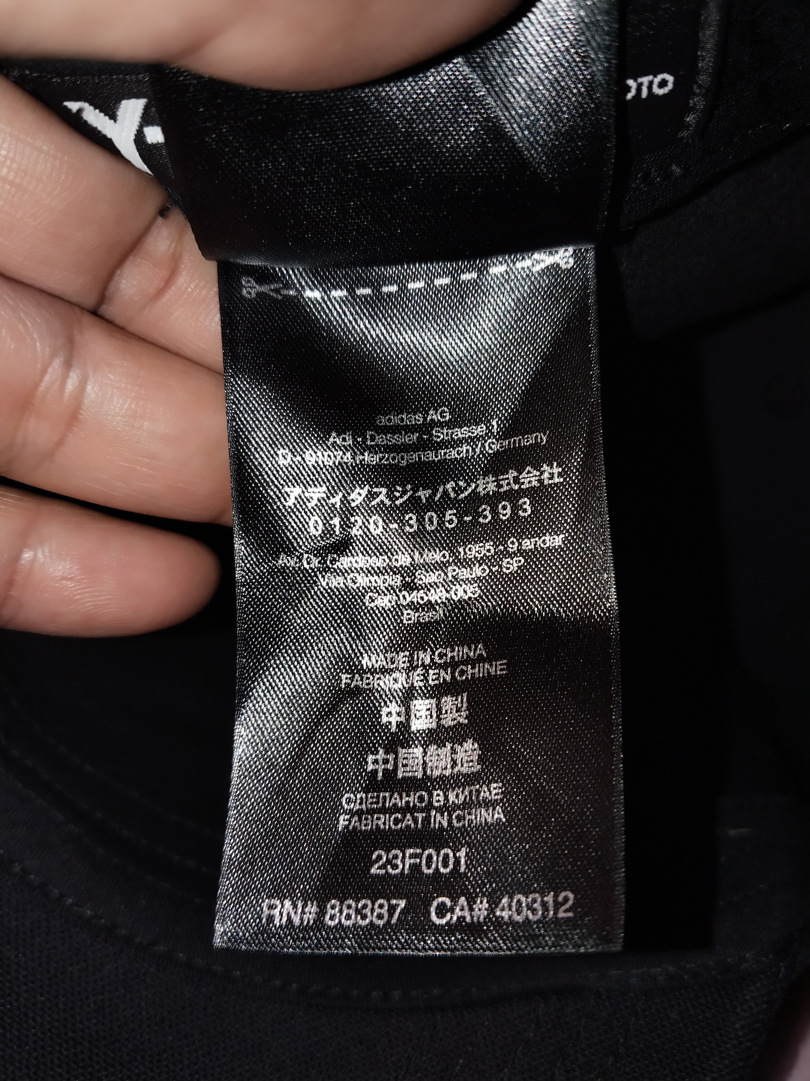 Yohji Yamamoto ADIDAS Y-3 YOHJI YAMAMOTO BLACK HAT CAP Size ONE SIZE - 8 Thumbnail