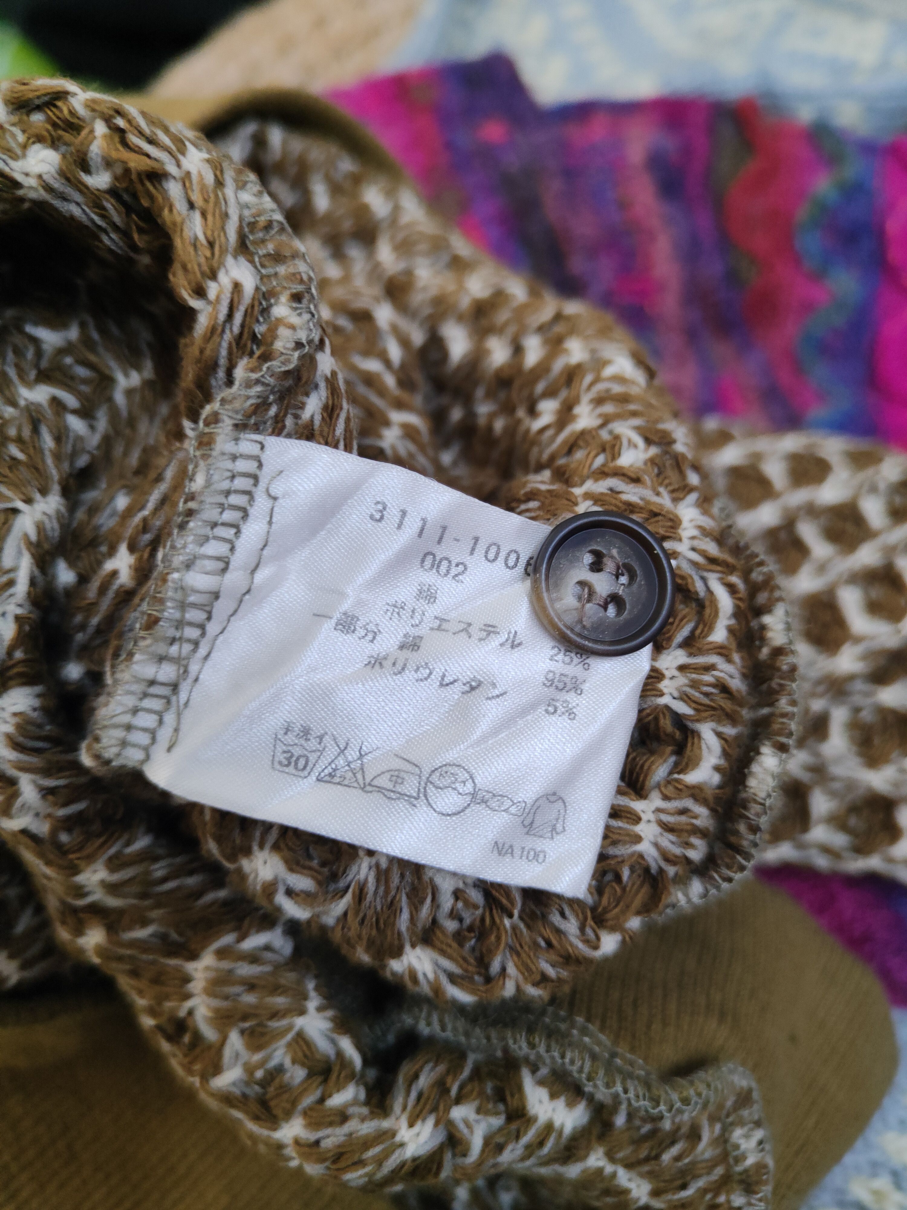 Vintage Roux di Peree Olive Knitwear Sweatshirts #W2040 Size US M / EU 48-50 / 2 - 12 Thumbnail