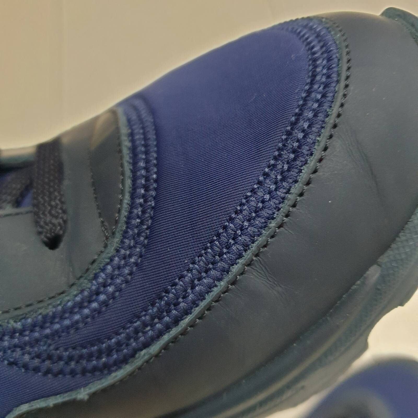 Chanel Chanel Interlocking Navy CC Logo Neoprene Sneakers Sz.38.5 Size US 7.5 / IT 37.5 - 6 Thumbnail