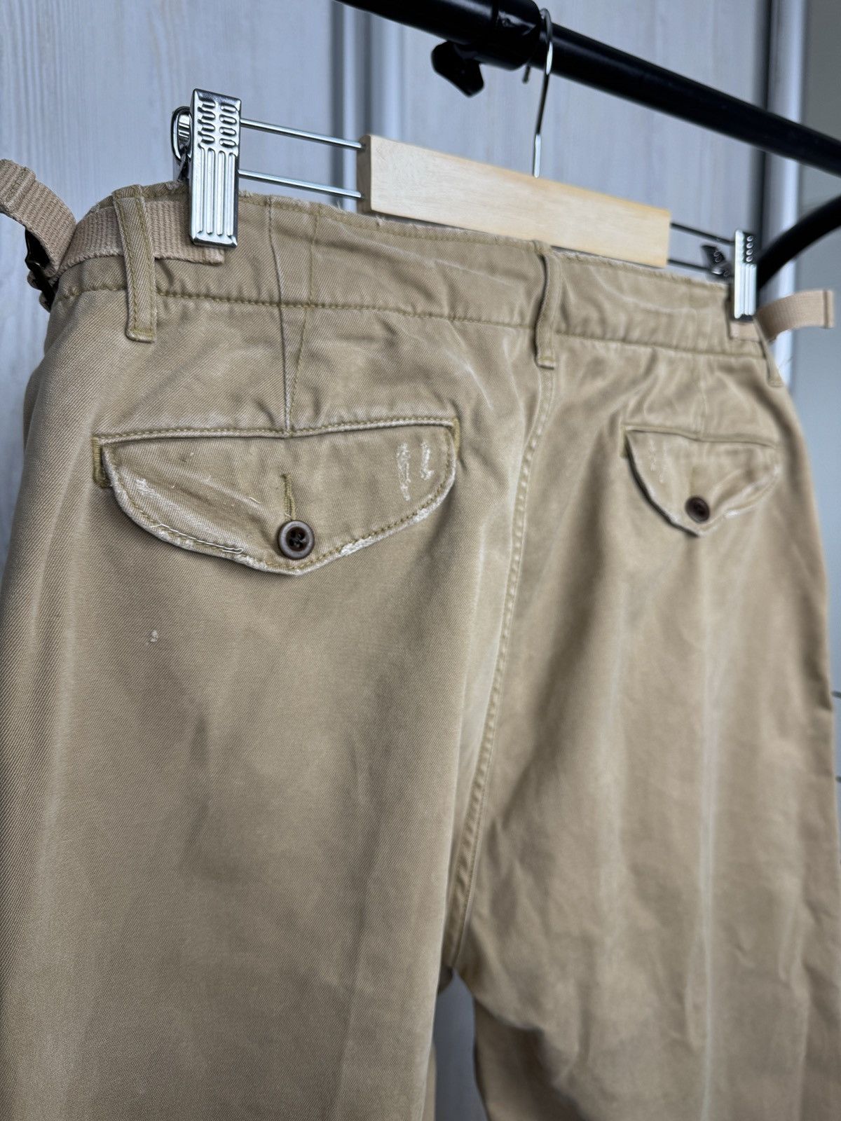 Polo Ralph Lauren Polo Ralph Lauren 67-RL-1T202 Distressed Military Chinos Size US 33 - 11 Thumbnail