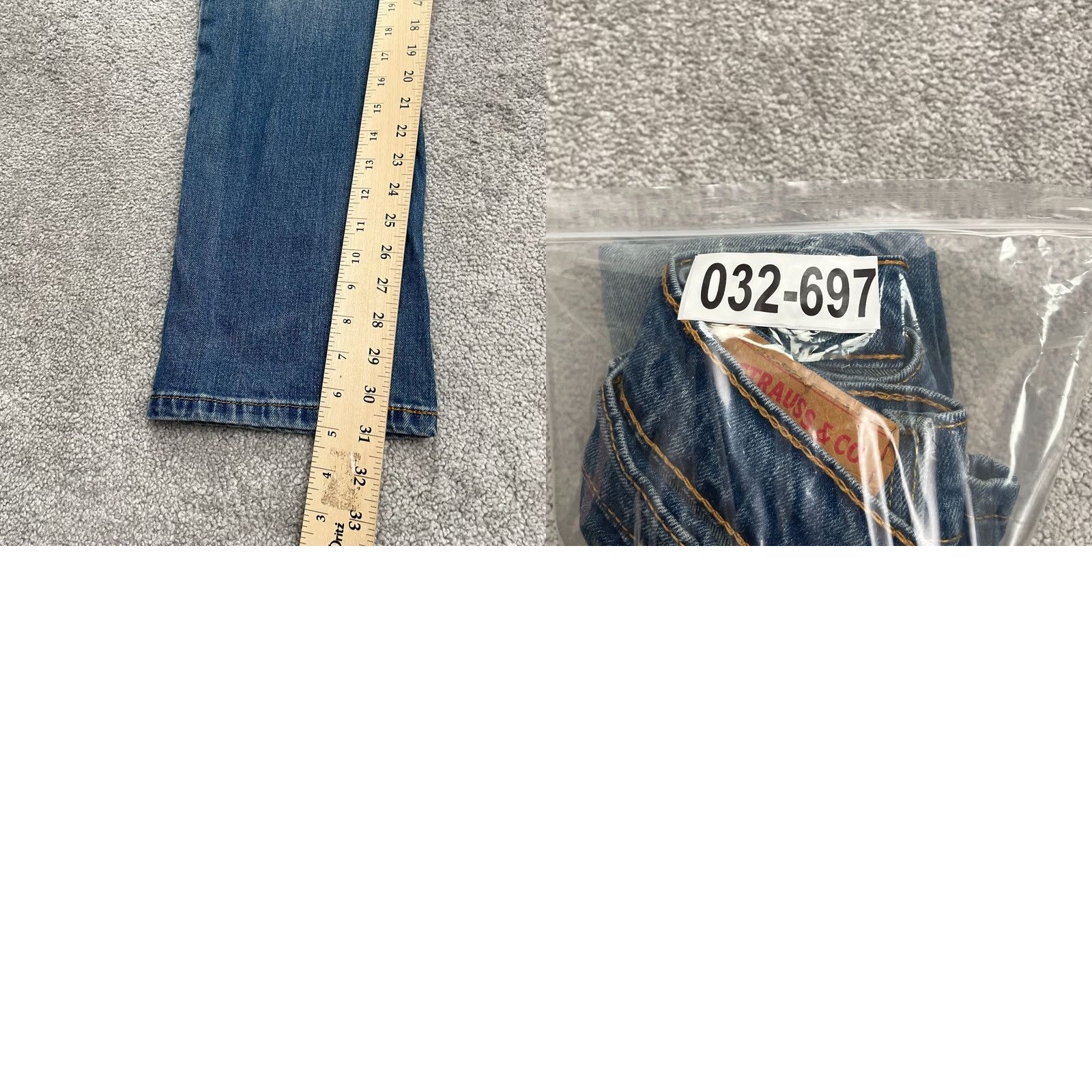 Levi's Levi's 511 Slim Fit Denim Jeans Mens 38x32 Blue Medium Wash Straight Leg 5-Pocket Design Cotton JeansMens Size US 38 / EU 54 - 10 Thumbnail