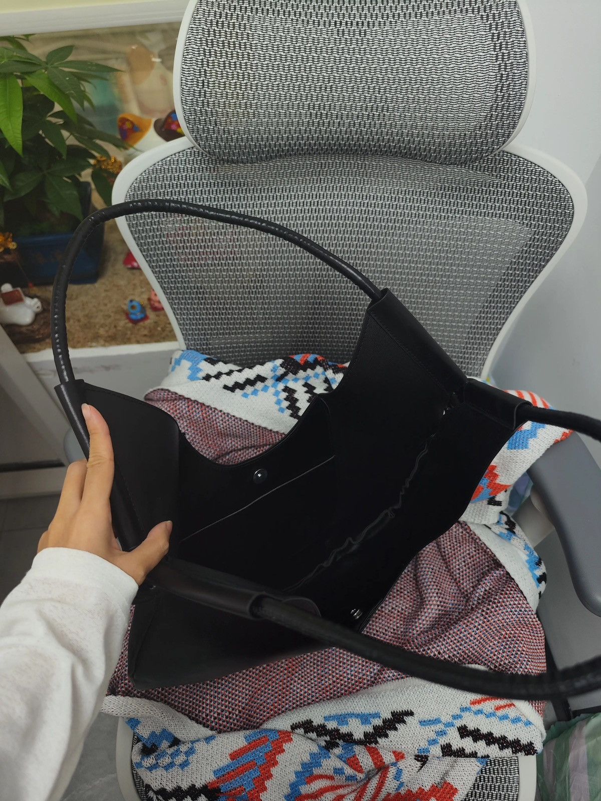 Other Minimalist Capacity Large Tote Shoulder Bag Size ONE SIZE - 5 Thumbnail