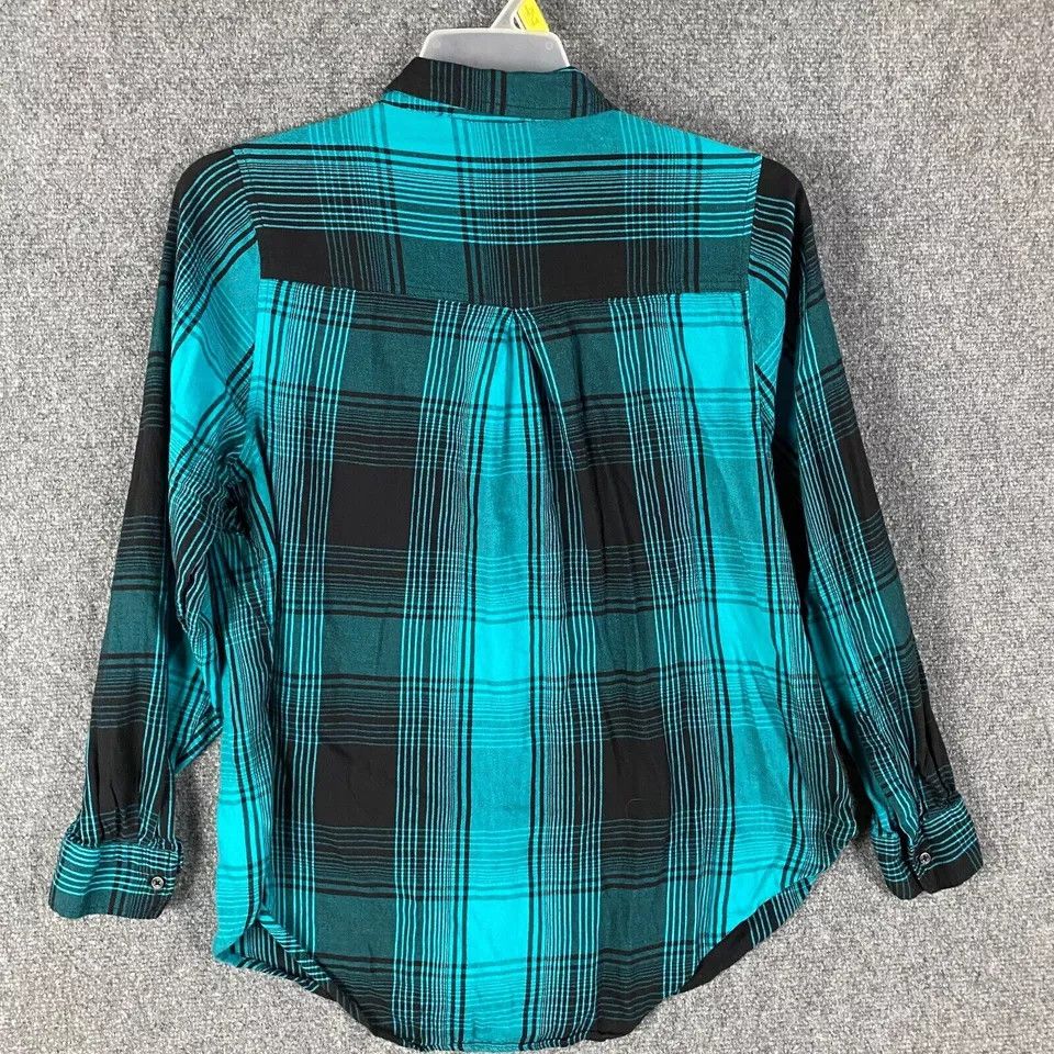 Other Evri Button Up Top Women's 0X Long Sleeve Cotton Blend Size L / US 10 / IT 46 - 7 Thumbnail