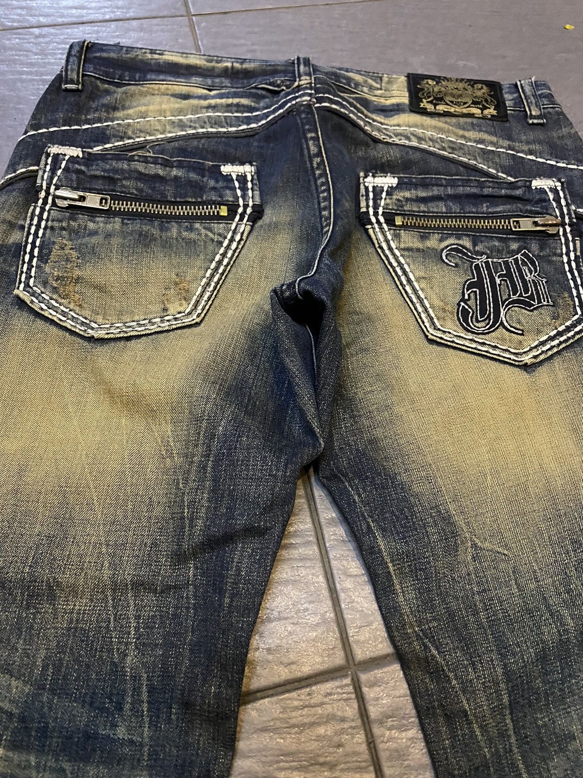 Vintage Japan🇯🇵🇯🇵 🔥🔥rusty denim Size US 35 - 4 Thumbnail