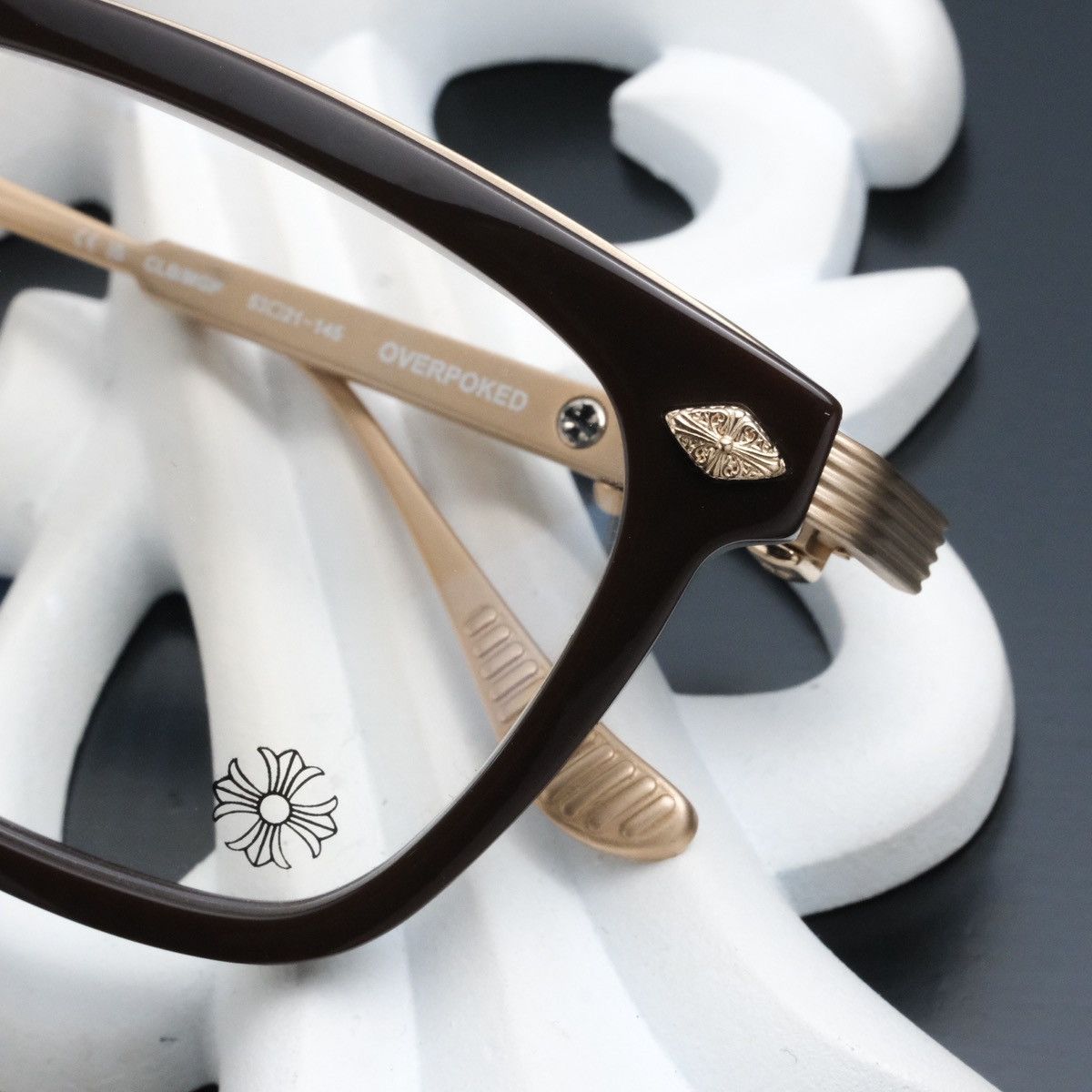 Chrome Hearts CHROME HEARTS OVERPOKED GLASSES Size ONE SIZE - 4 Thumbnail