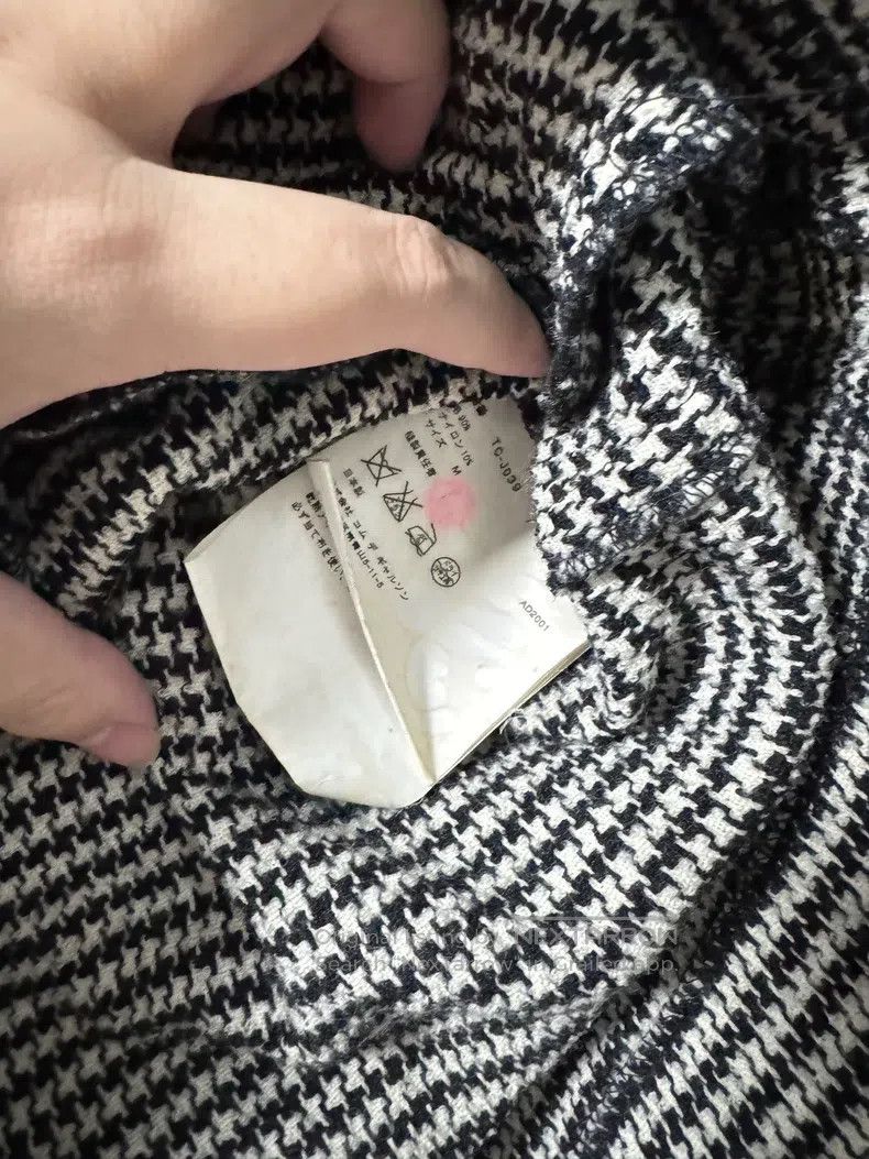 Comme des Garcons Comme Des Garcons Coat houndstooth lattice Size M / US 6-8 / IT 42-44 - 9 Thumbnail
