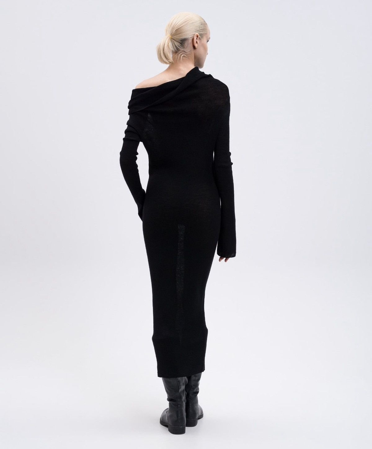 Ann Demeulemeester Ann Demeulemeester Barbro Wool Dress Size M / US 6-8 / IT 42-44 - 3 Thumbnail