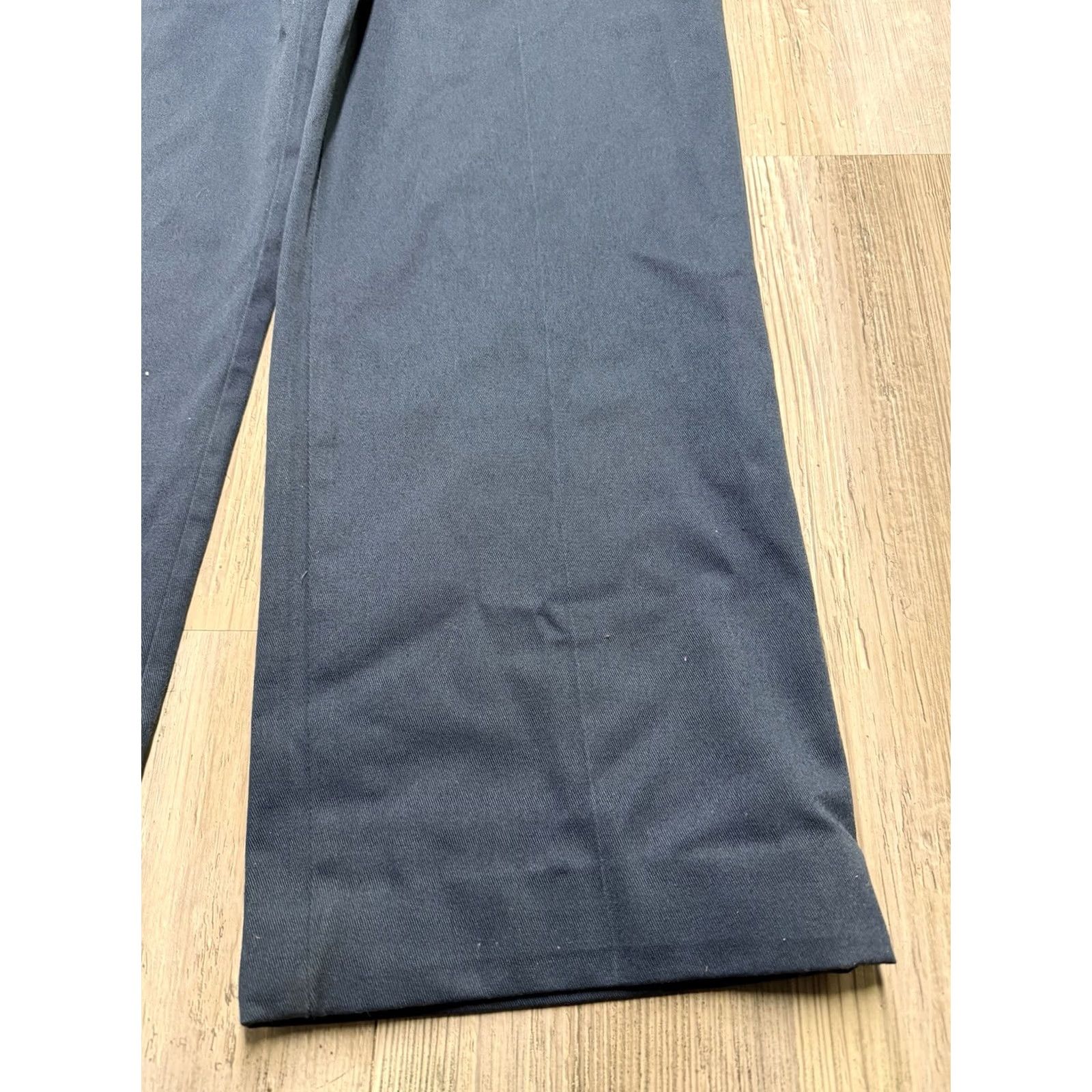 Dickies VINTAGE Dickies Workwear Mechanic Pants Skater Grunge Blue 36x32 USA Talon Zip Pants Mens 36x32 Blue Grunge Workwear Casual Vintage Dickies Pants Size US 36 / EU 52 - 6 Thumbnail